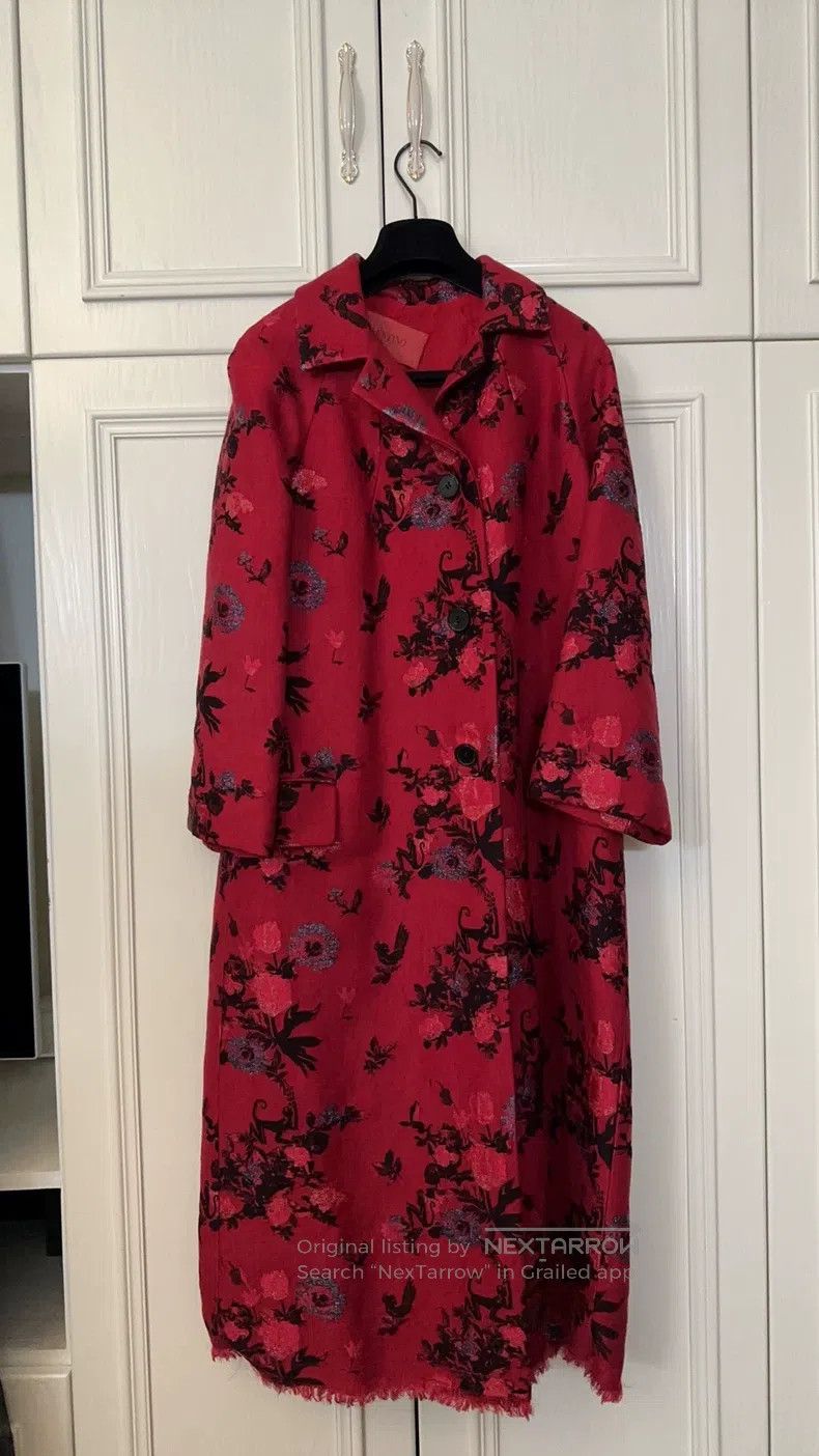 Valentino Valentino Heavy embroidered coats Size S / US 4 / IT 40 - 1 Thumbnail