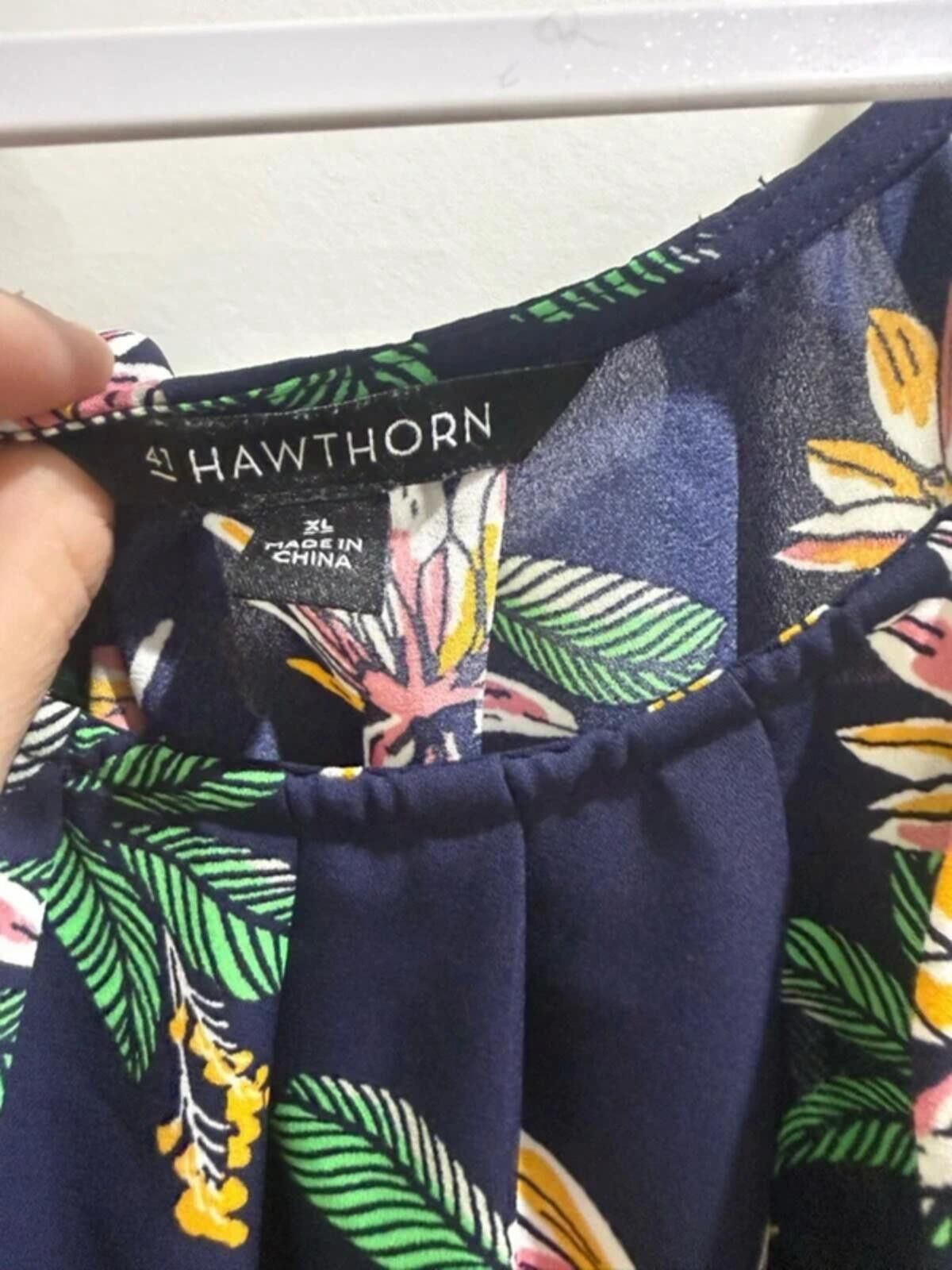 Other 41 Hawthorn Navy Floral High-Neck Cami Size L / US 10 / IT 46 - 2 Thumbnail