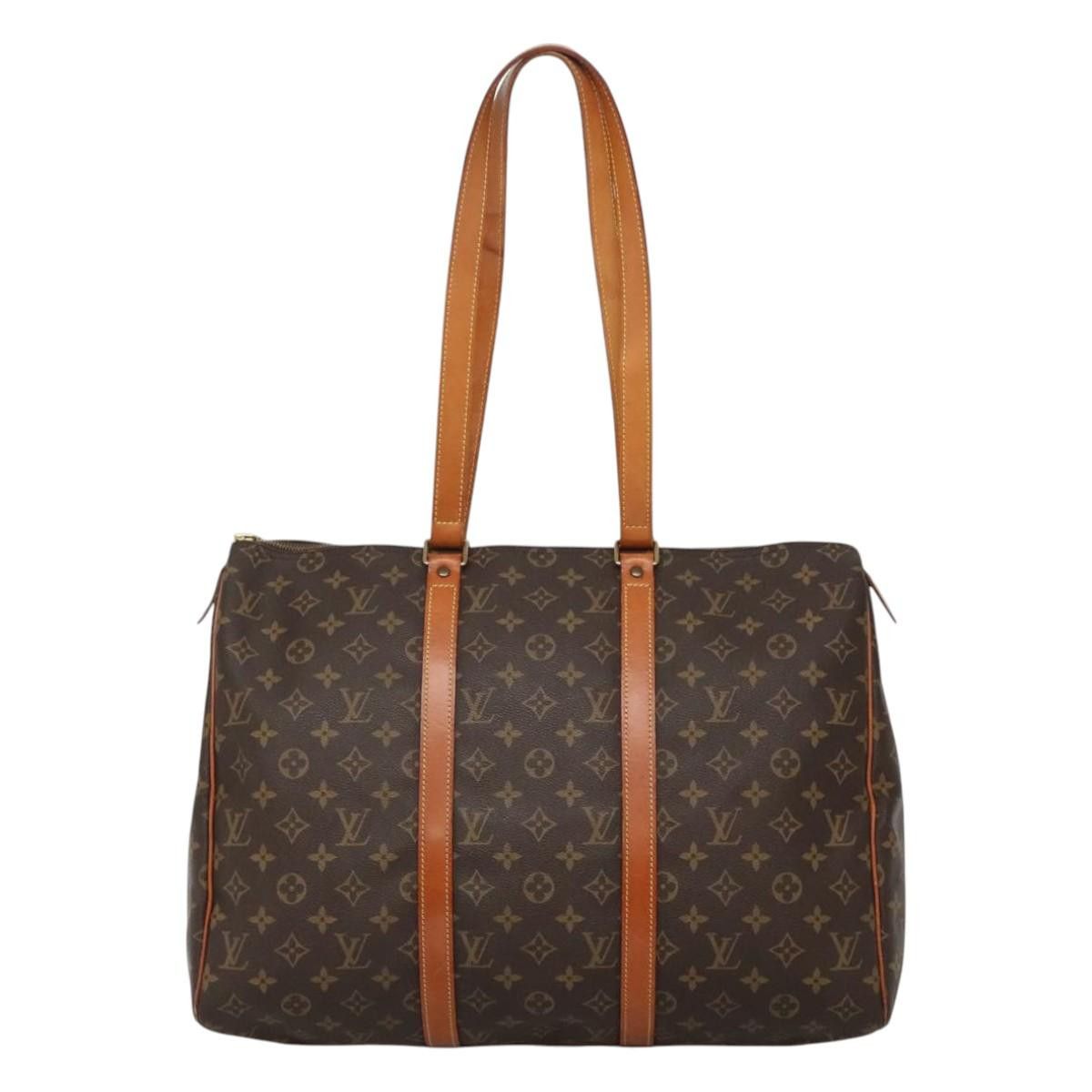 Louis Vuitton Flanerie 45 Brown Canvas Shoulder Bag (Pre-Owned), Women's