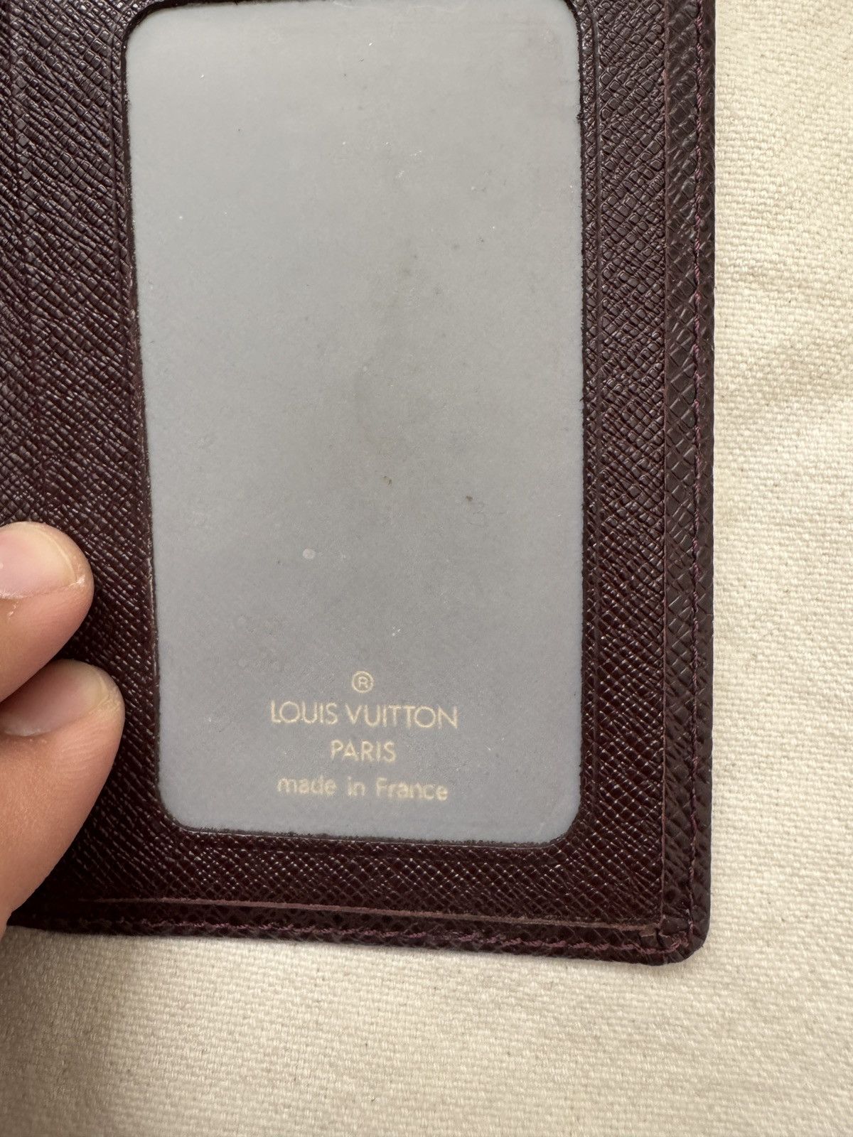 Louis Vuitton × Vintage Vintage Louis vuitton taiga leather card holder Size ONE SIZE - 5 Thumbnail