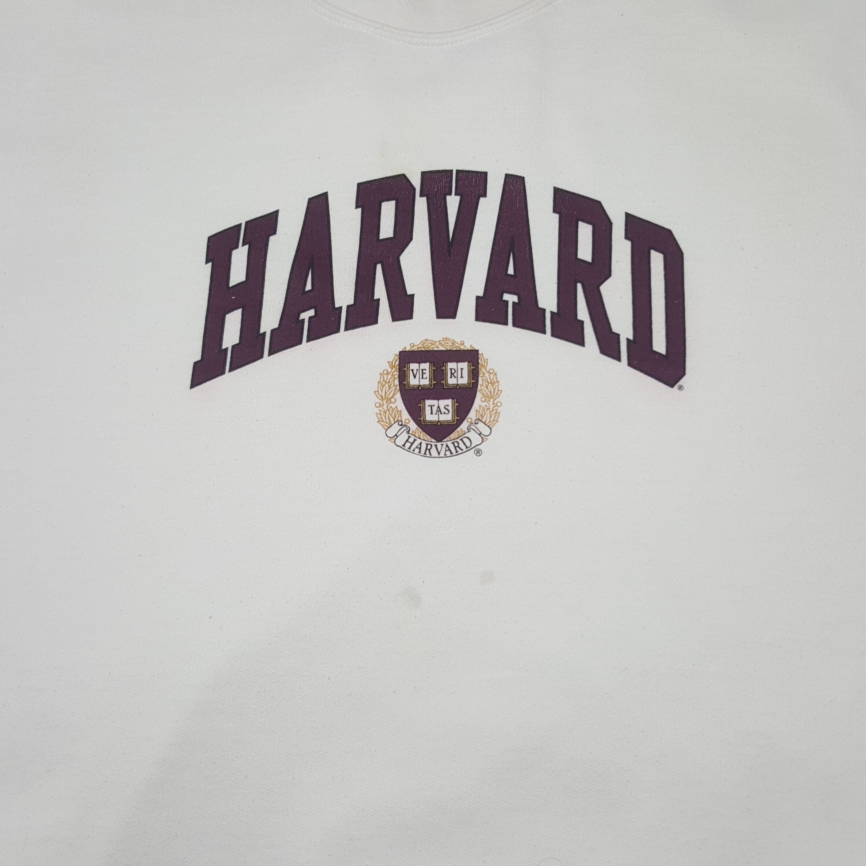 Vintage Vintage Harvard Spell Out University Logo Sweatshirt Size US M / EU 48-50 / 2 - 2 Thumbnail
