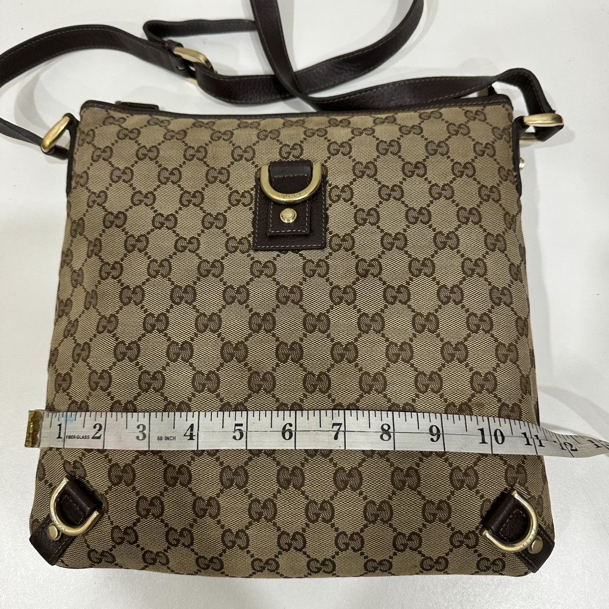 Gucci ‼️LASTDROP‼️GUCCI ABBEY CROSSBODY BAG D RING MONOGRAM CANVAS 7 Size ONE SIZE - 10 Thumbnail