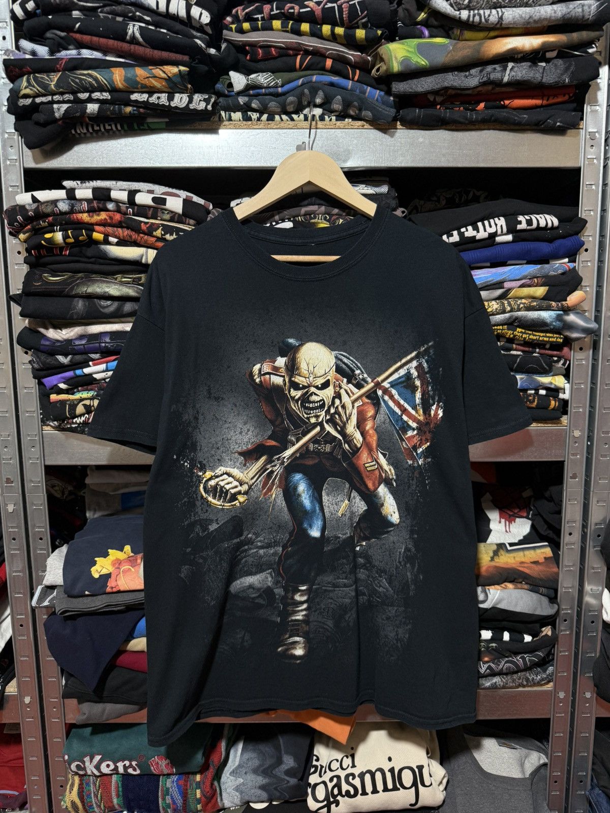 Band Tees Vintage 2000’s Iron Maiden The Trooper Rock Band T-Shirt Size US XL / EU 56 / 4 - 1 Thumbnail