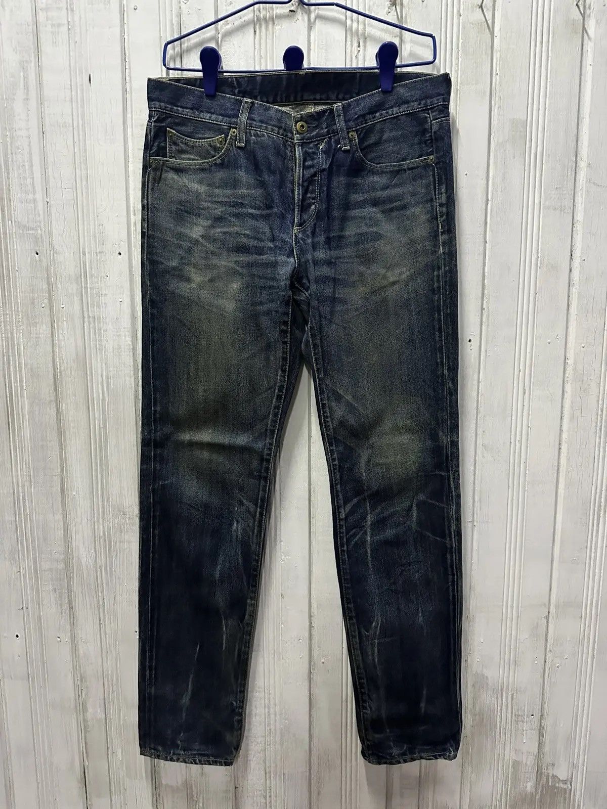 Japanese Brand Redline/Selvedge W33 L32 Vintage RIPO TRENTA ANNI Denim Pant Size US 33 - 1 Thumbnail