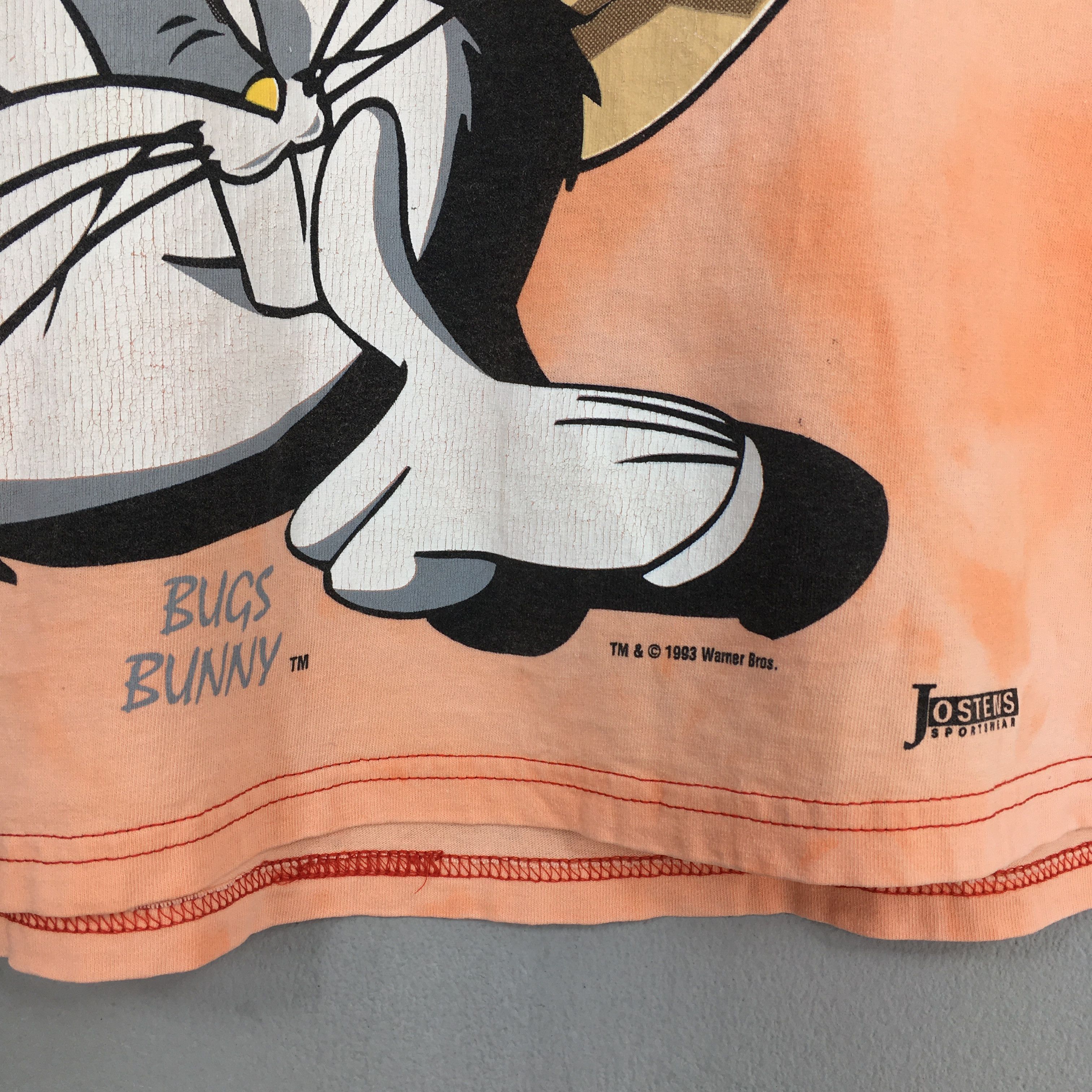 Disney Vintage Looney Tunes Tasmanian Devil Bugs Bunny Tee Size US M / EU 48-50 / 2 - 5 Thumbnail