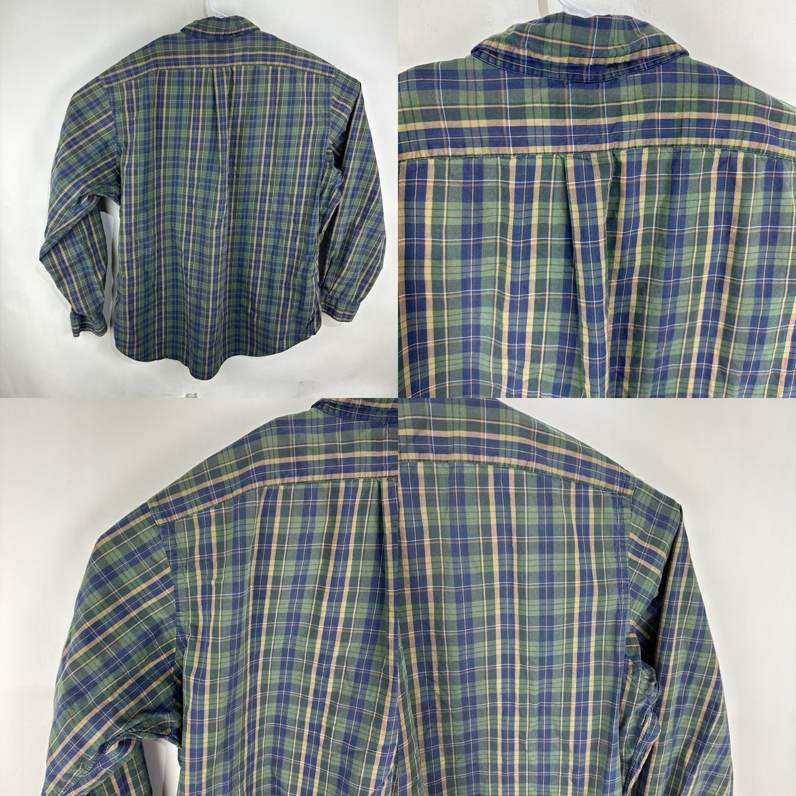 Polo Ralph Lauren VINTAGE Polo Ralph Lauren Male Classic Fit Shirt XL Plaid Long Sleeve Button-Up Shirts Size US XL / EU 56 / 4 - 9 Thumbnail