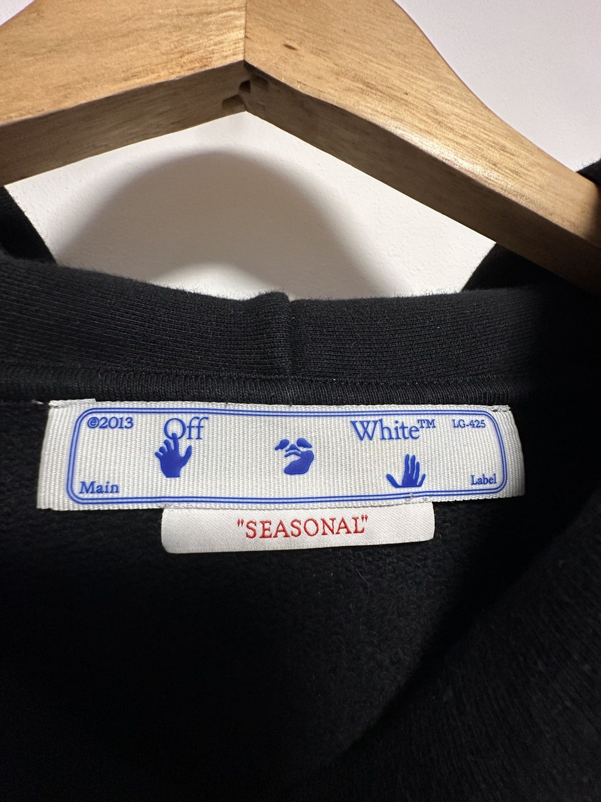 Off-White Black Off-White hoodie green fluo Size US XL / EU 56 / 4 - 4 Thumbnail