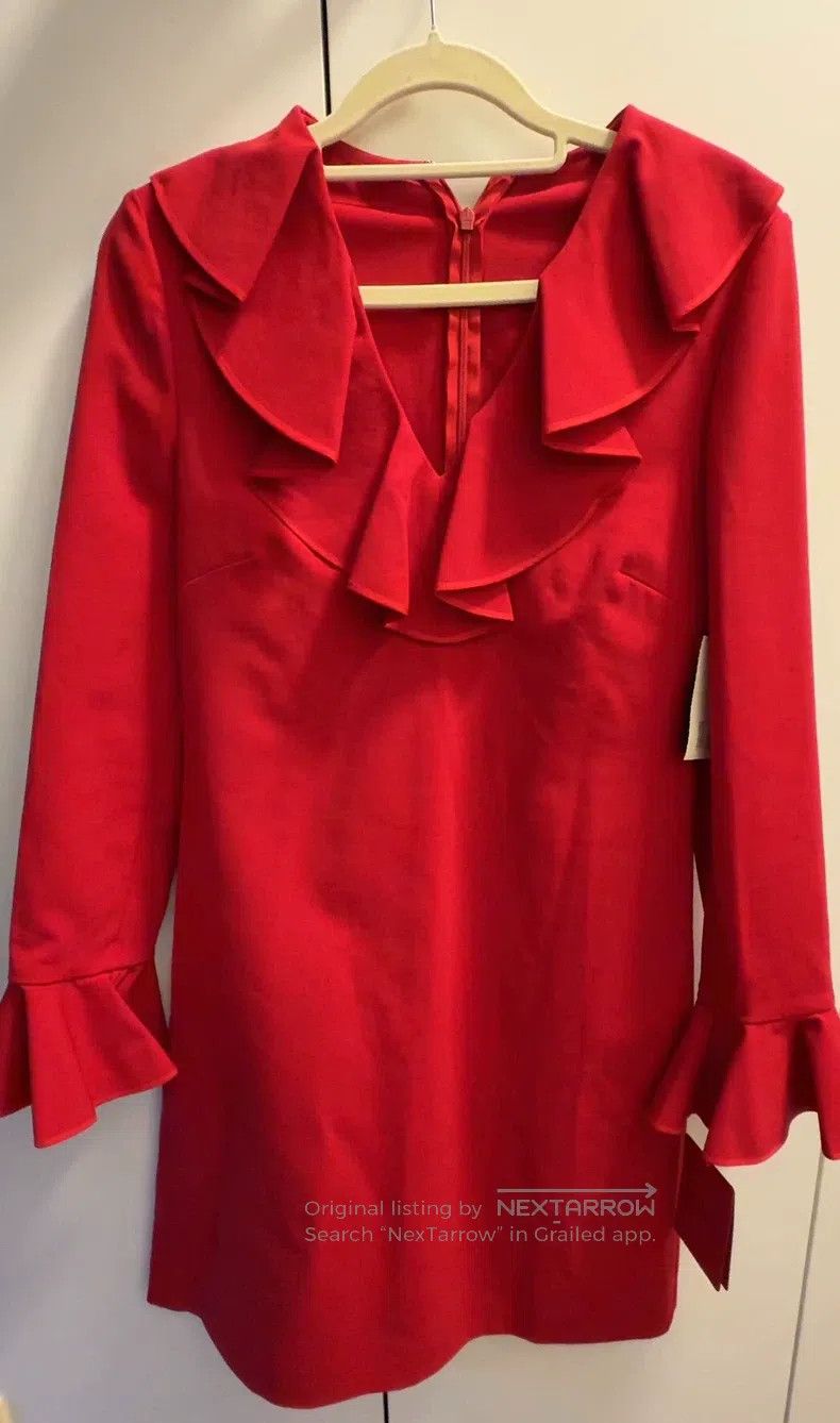 Valentino Valentino Classic red dress Size M / US 6-8 / IT 42-44 - 2 Thumbnail