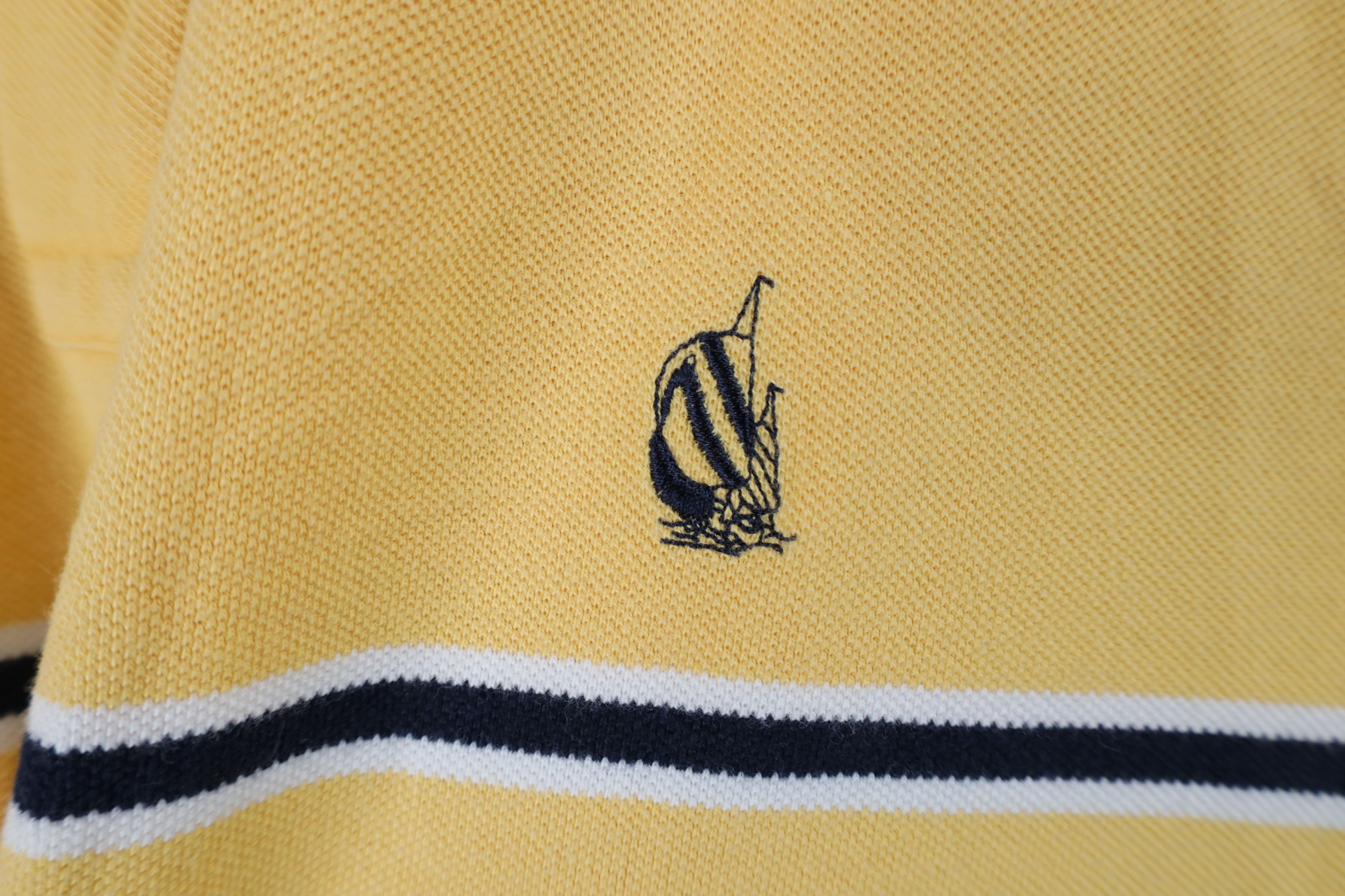 Nautica × Vintage Vintage 90s Nautica Sailboat Sailing Collared Polo Shirt Size US XL / EU 56 / 4 - 4 Thumbnail