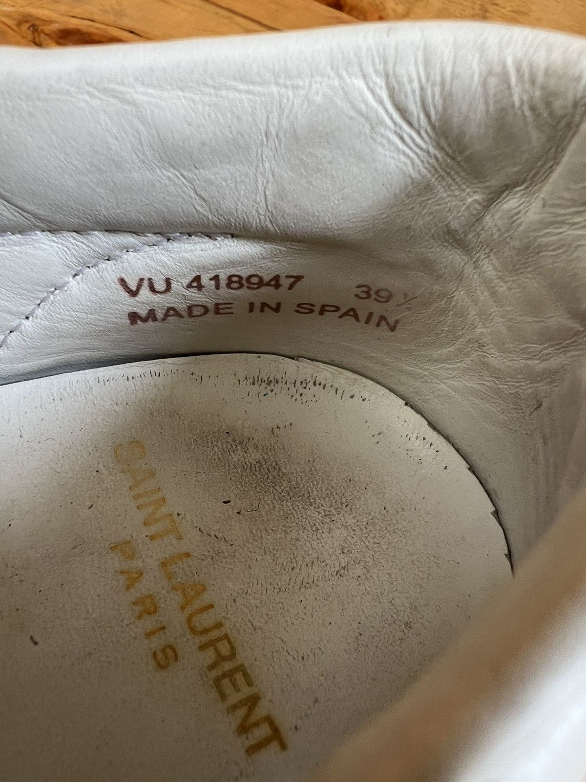 Hedi Slimane × Saint Laurent Paris Saint Laurent yeah baby sneakers Size US 9.5 / IT 39.5 - 21 Thumbnail