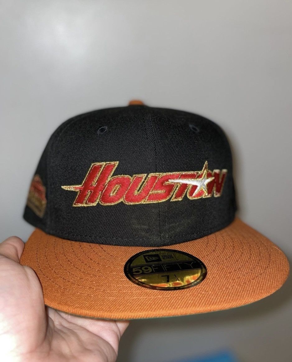 Designer × MyFitteds Myfitteds Houston Astros script logo astrodome patch size 7 Size ONE SIZE - 2 Thumbnail