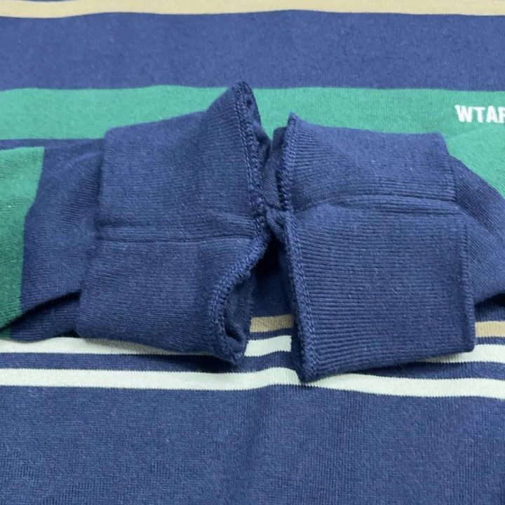Wtaps WTAPS Striped Casual Embroidery Long Sleeve Tee -2508 Size US M / EU 48-50 / 2 - 8 Thumbnail