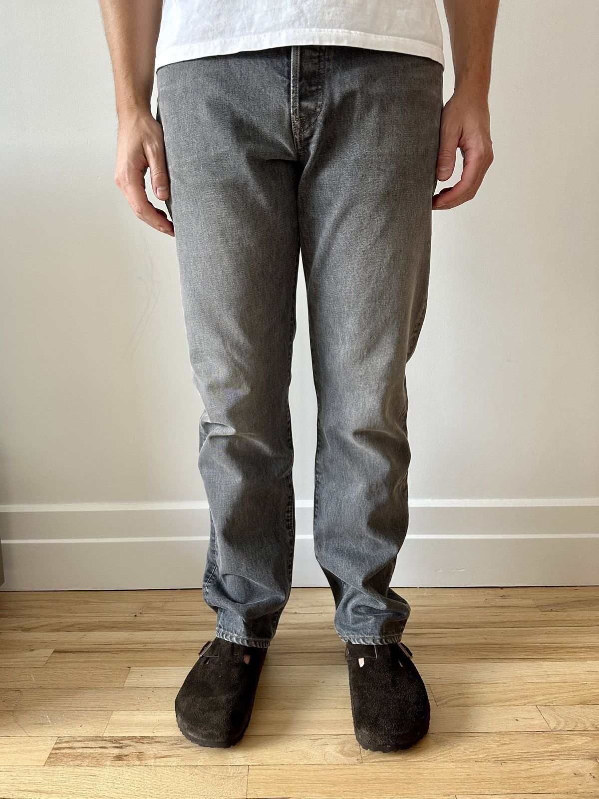 Kapital KAPITAL 14OZ BLACK DENIM 5P MONKEY CISCO PANTS