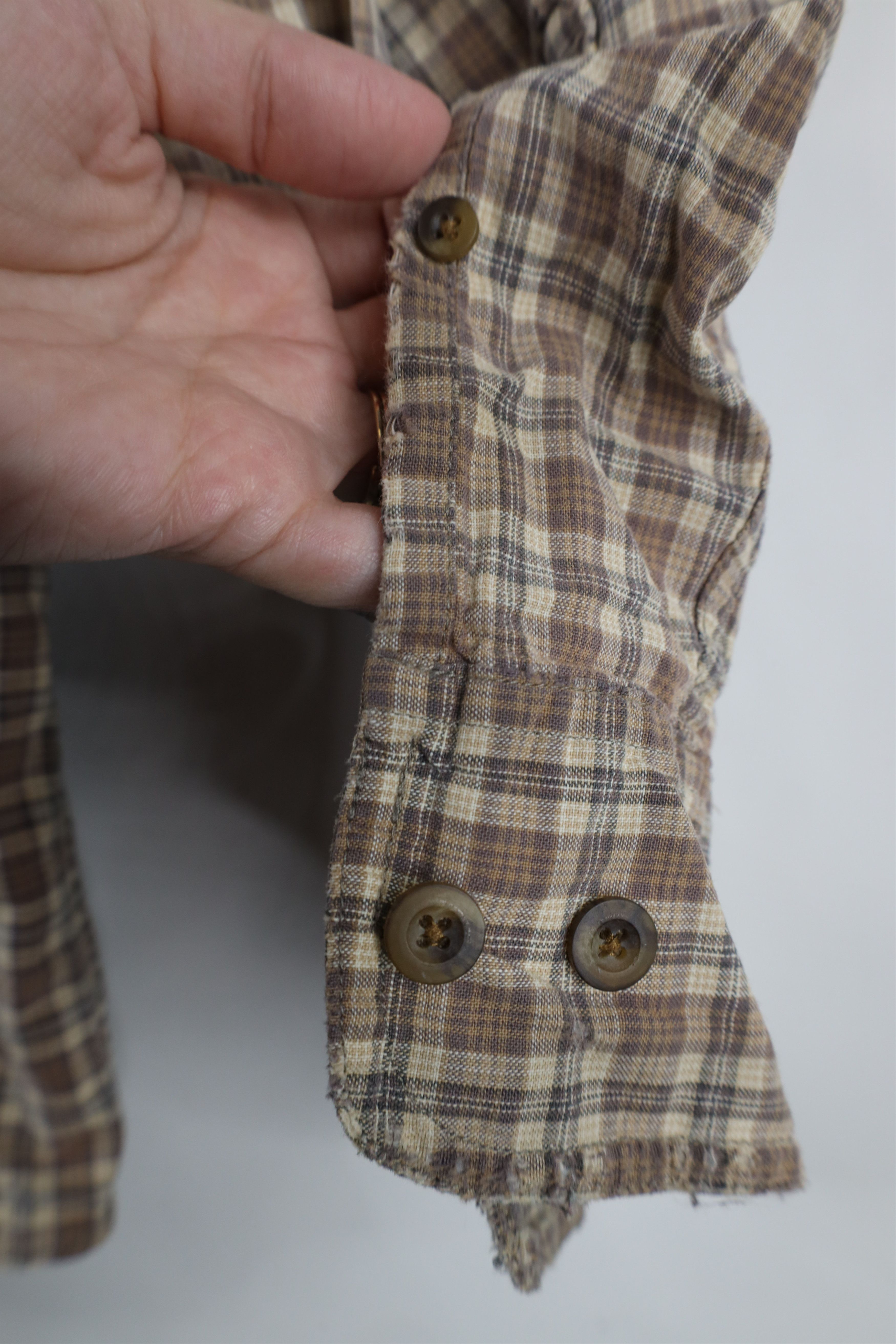 Cabelas × Vintage Vintage Cabelas Double Pocket Collared Button Shirt Plaid Size US M / EU 48-50 / 2 - 8 Thumbnail