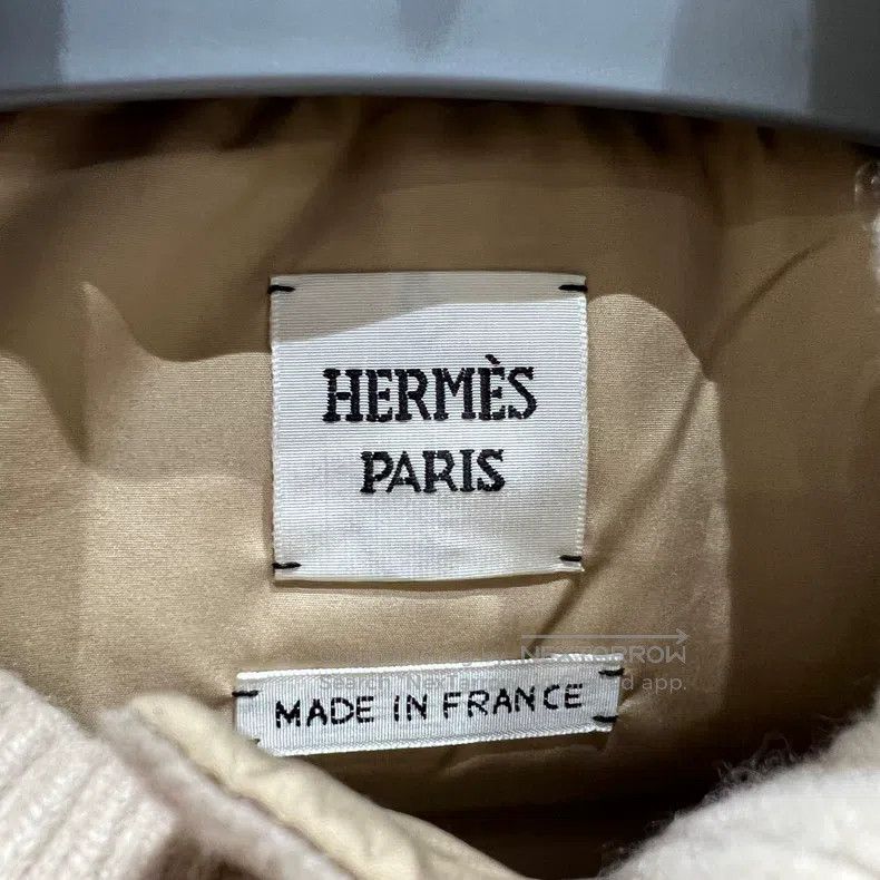 Hermes Hermes Rapids collar cashmere short logo vest Size XS / US 0-2 / IT 36-38 - 3 Thumbnail