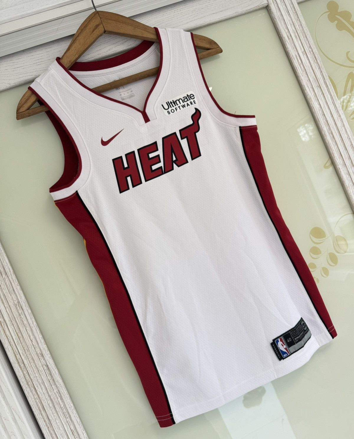 Nike Nike Miami Heat 2018 Home Basketball Jersey NBA Kit Shirt Size US S / EU 44-46 / 1 - 4 Thumbnail