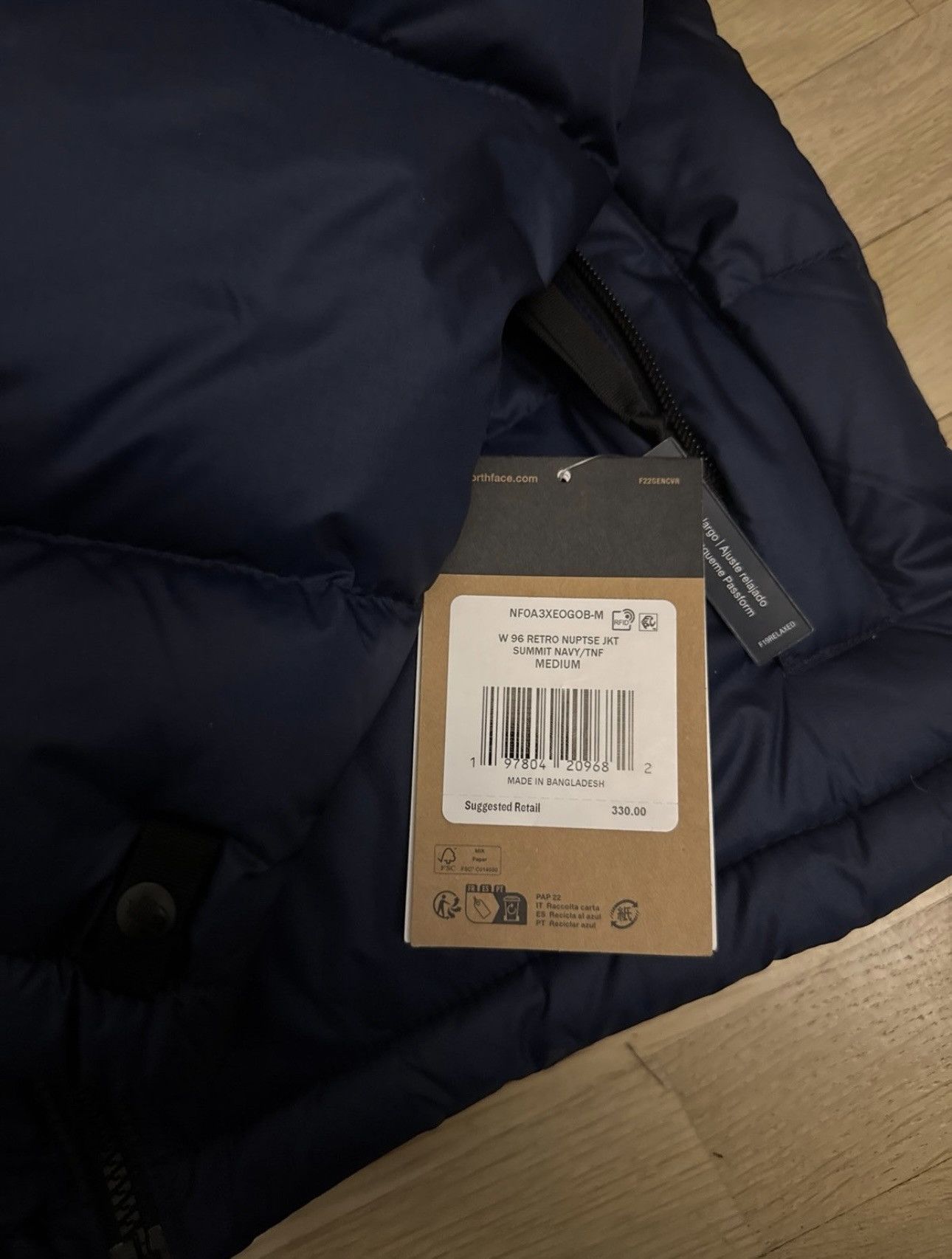 The North Face Northface 1996 Retro Nuptse Jacket Womens Size M / US 6-8 / IT 42-44 - 8 Thumbnail