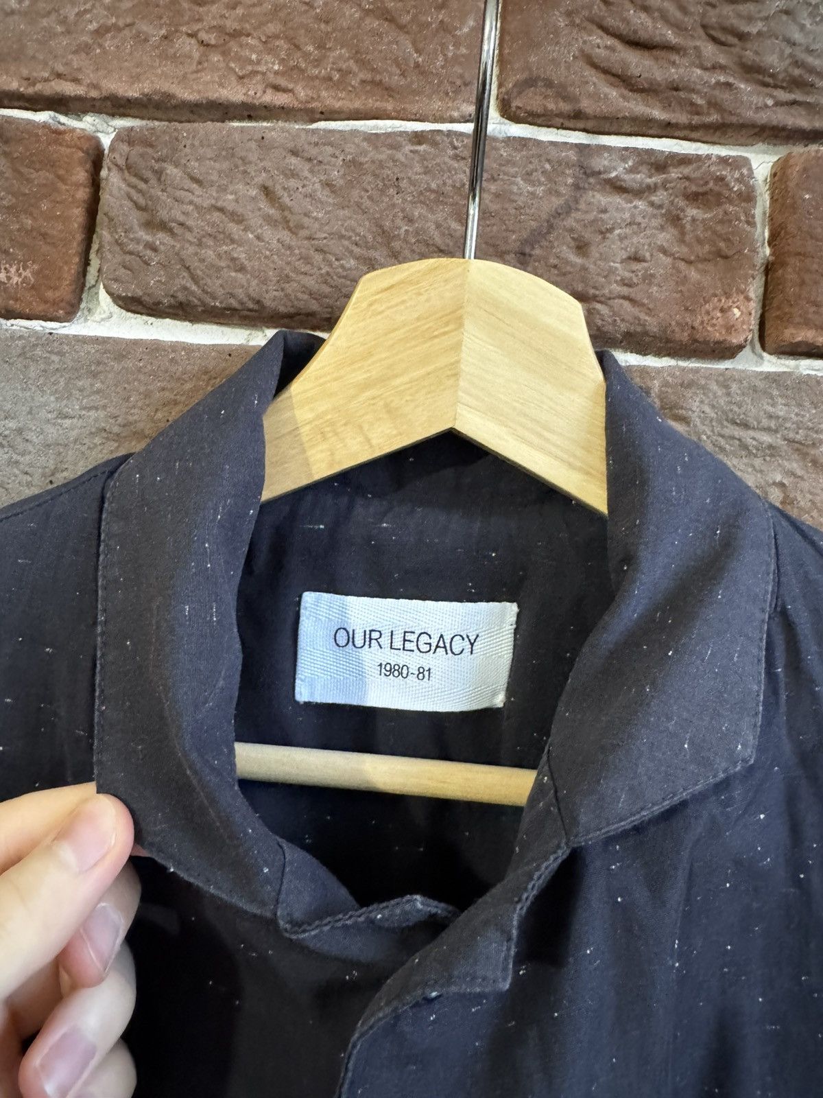 Designer × Our Legacy Rare Vintage Our Legacy Constelation Navy Blazer 48/M Size 48R - 5 Thumbnail