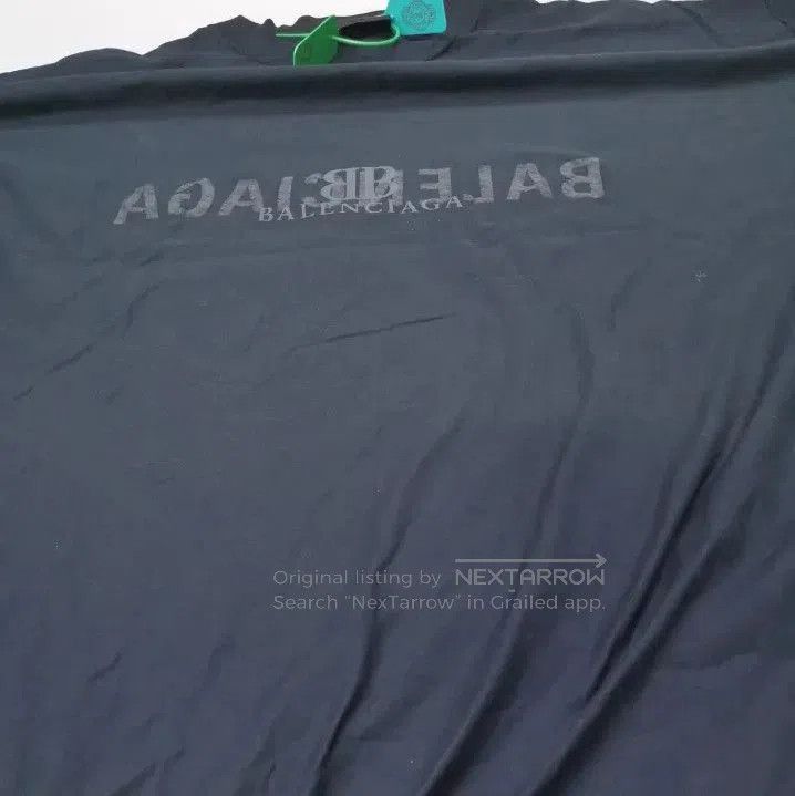 Balenciaga Balenciaga Logo Print Short Sleeve T. Size US L / EU 52-54 / 3 - 6 Thumbnail
