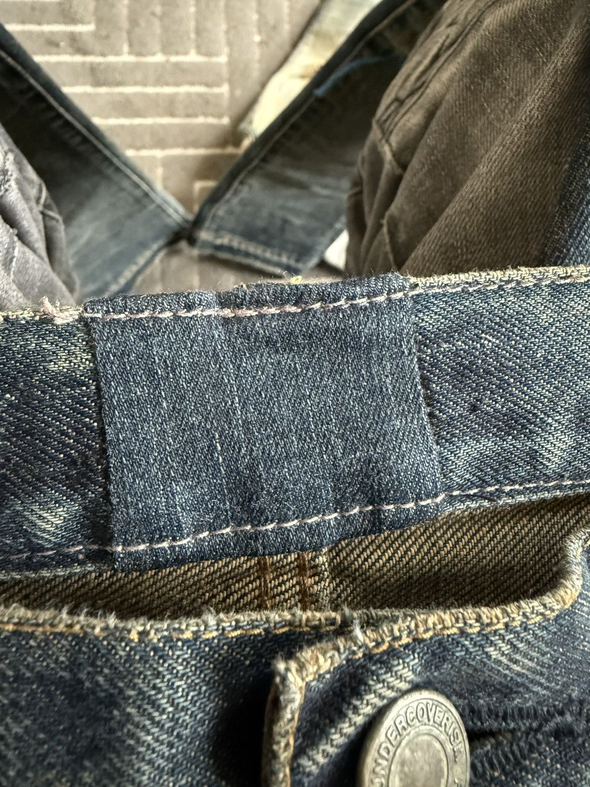 Undercover Undercover 68 ‘Blue Yarn’ Denim Size US 30 / EU 46 - 7 Thumbnail