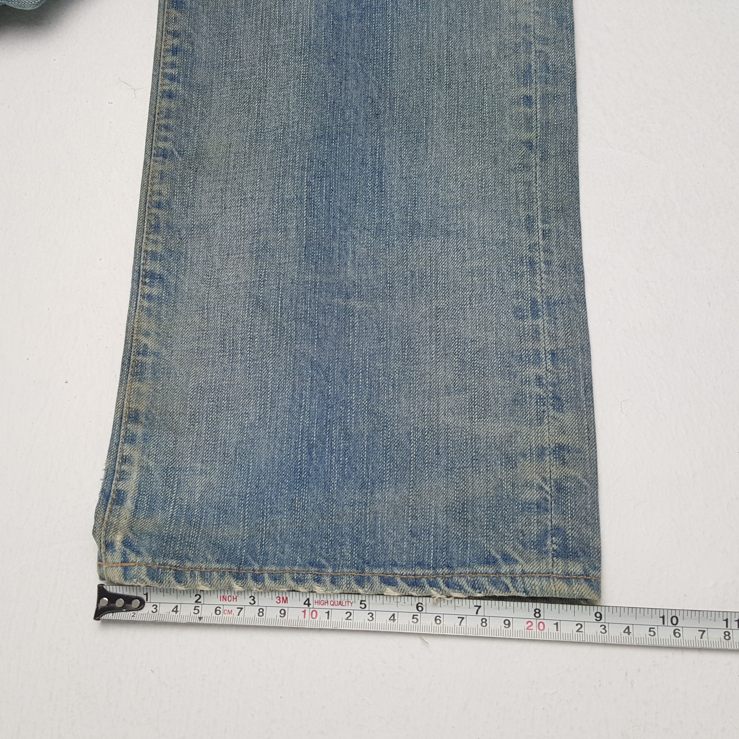 AG Adriano Goldschmied × Vintage ADRIANO GOLDSCHMEID Streetwear Style Distressed Jeans Size US 36 / EU 52 - 11 Thumbnail