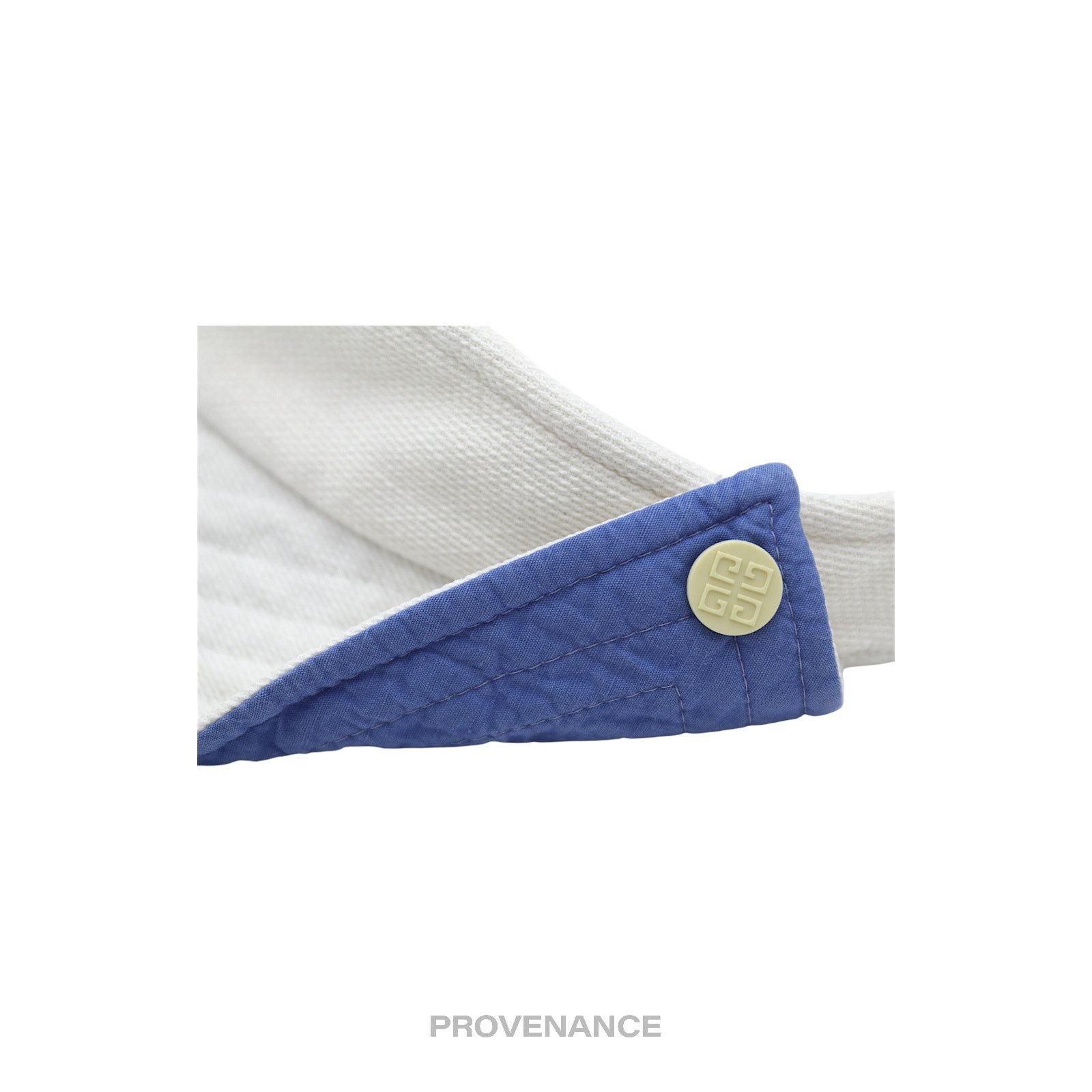 Givenchy 🔴 Givenchy Play Logo Embroidered Visor - White/Blue Size ONE SIZE - 10 Thumbnail