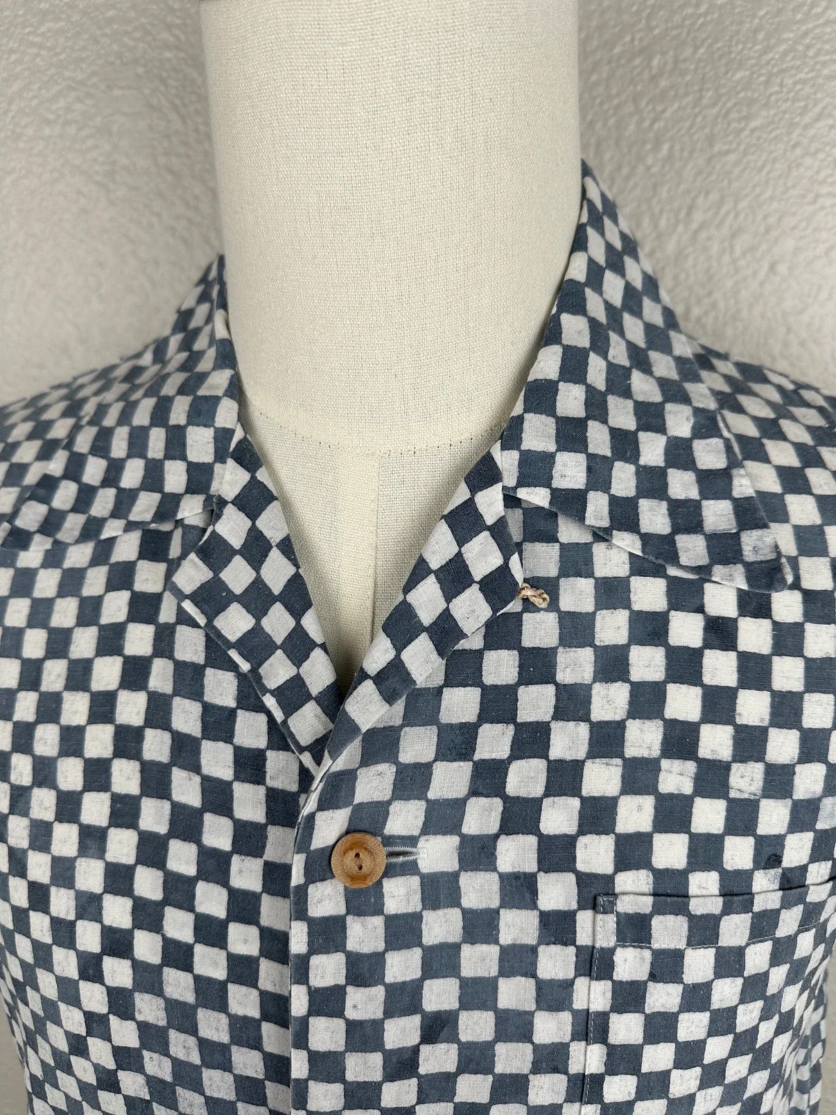 Visvim SS16 Duke Shirt S/S Checkerboard (N.D.) Size US M / EU 48-50 / 2 - 3 Thumbnail
