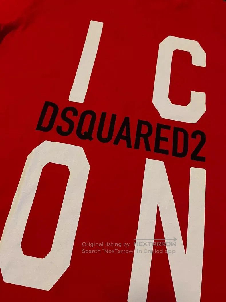 Dsquared2 DSQUARED2 Red Icon Logo T. Size US L / EU 52-54 / 3 - 3 Thumbnail