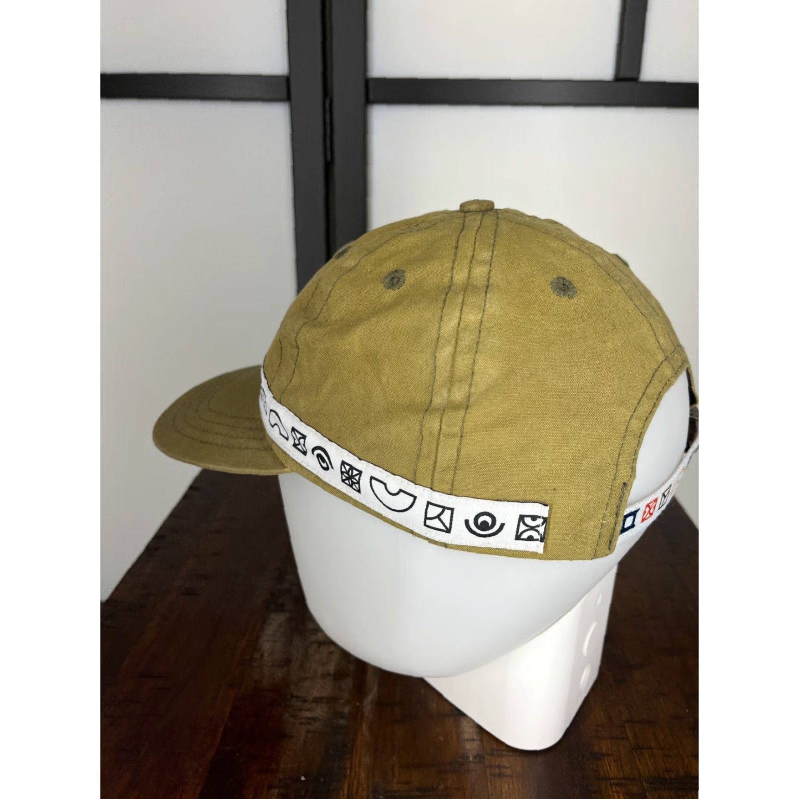 Vintage VINTAGE Last Heavy Hat Cap Strap Back Adult One Size Green Poly Made USA Size ONE SIZE - 5 Thumbnail