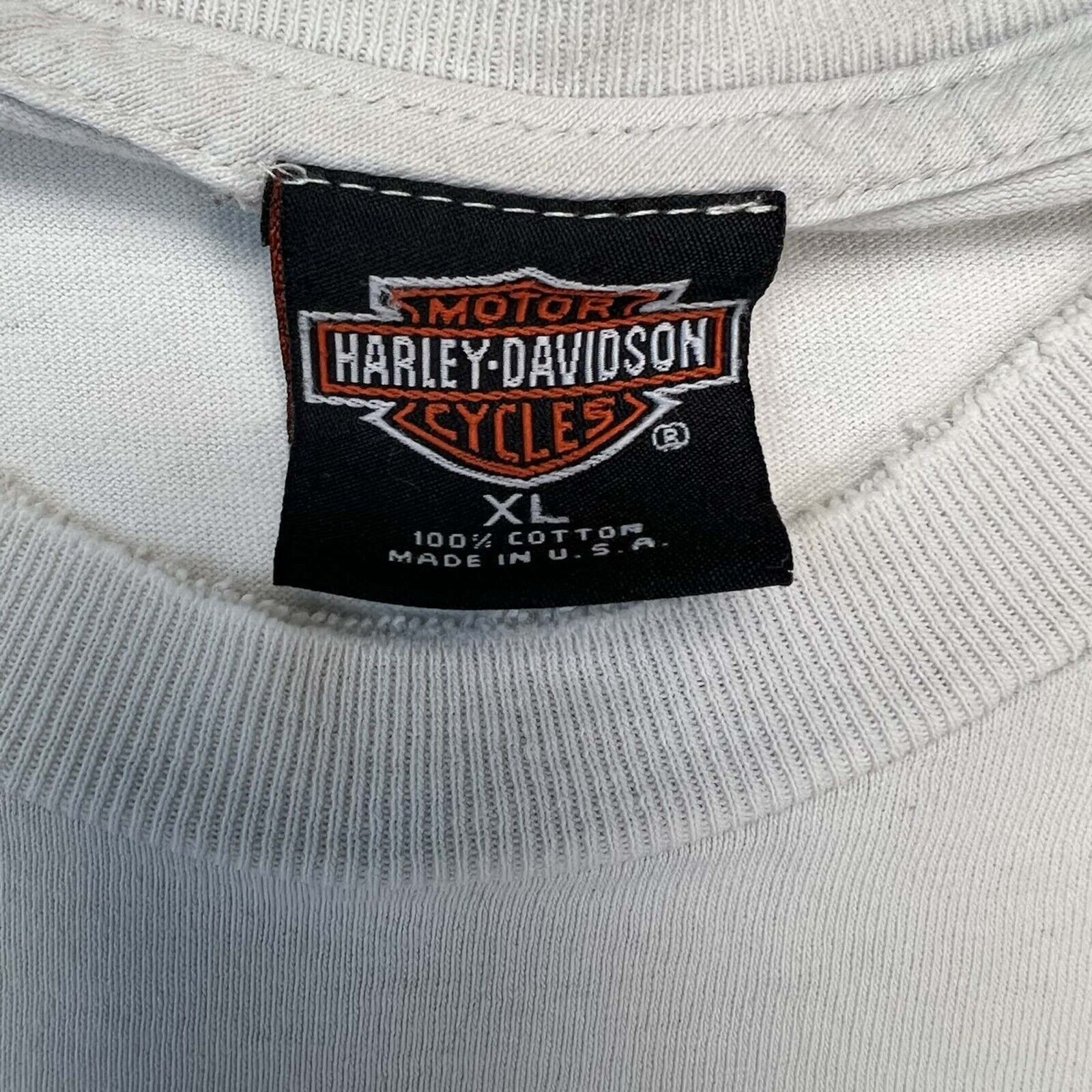 Harley Davidson × Vintage Vintage 2002 Harley Davidson T Shirt Twins Motorcycle Tee Size US XL / EU 56 / 4 - 10 Thumbnail