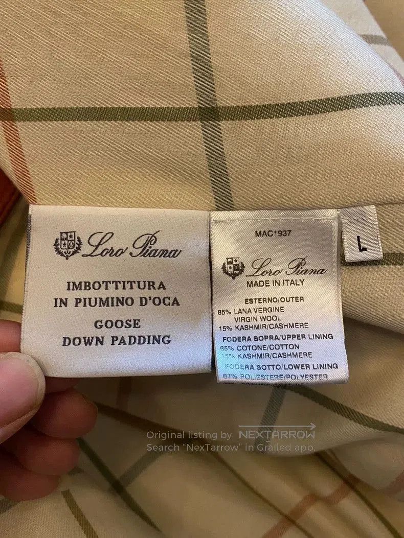 Loro Piana LoroPiana Storm System Down Coat. Size US L / EU 52-54 / 3 - 8 Thumbnail