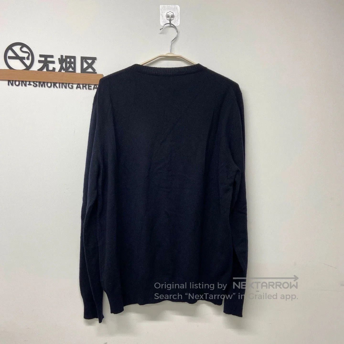 Dior navy blue cd cashmere sweater by dior. Size US L / EU 52-54 / 3 - 2 Thumbnail