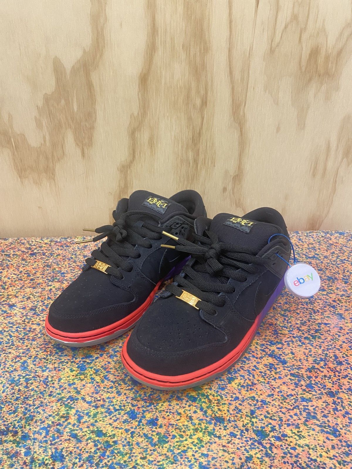 Nike Nike SB Dunks BHM 2014 Never Worn Size US 8.5 / EU 41-42 - 1 Thumbnail
