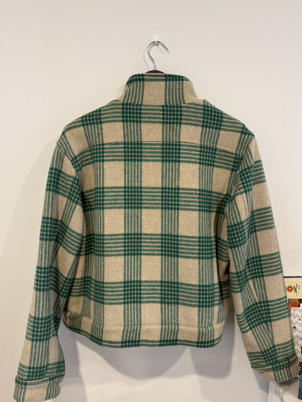 Bare Knuckles Bare Knuckles Wool Check Blouson Size US M / EU 48-50 / 2 - 2 Thumbnail