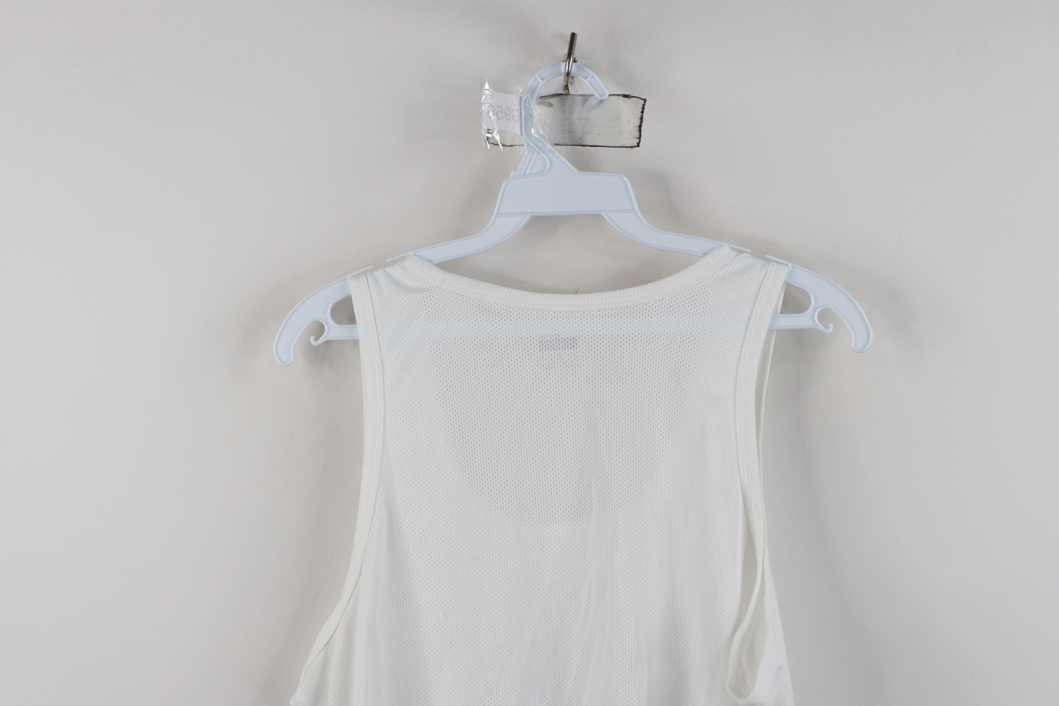 Nike Vintage Y2K Nike Scott Mini Swoosh Mesh Tank Top T-Shirt Size US M / EU 48-50 / 2 - 12 Thumbnail