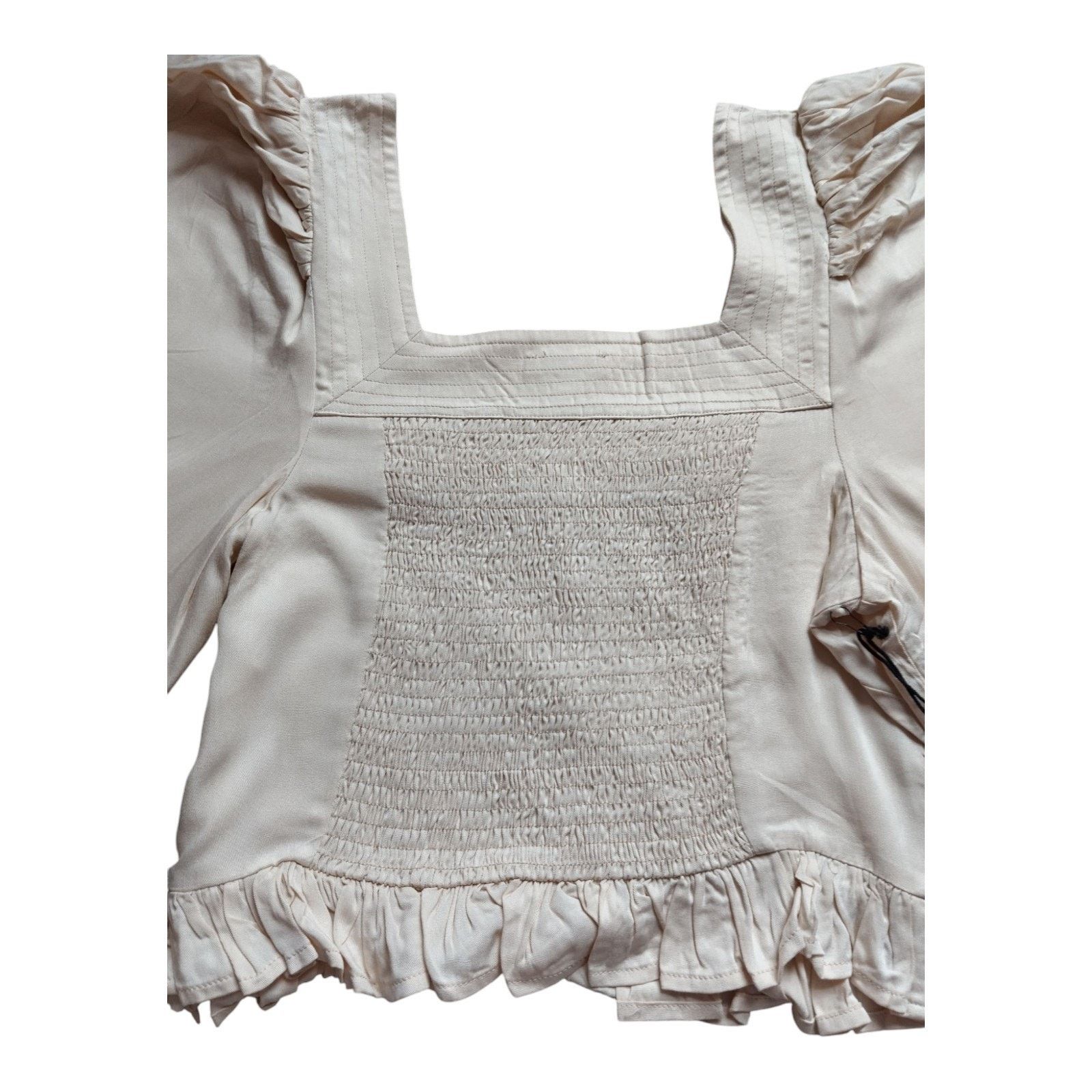 Other Women's Area Stars Dara LS Top, Ivory, Medium, NWT Size M / US 6-8 / IT 42-44 - 5 Thumbnail