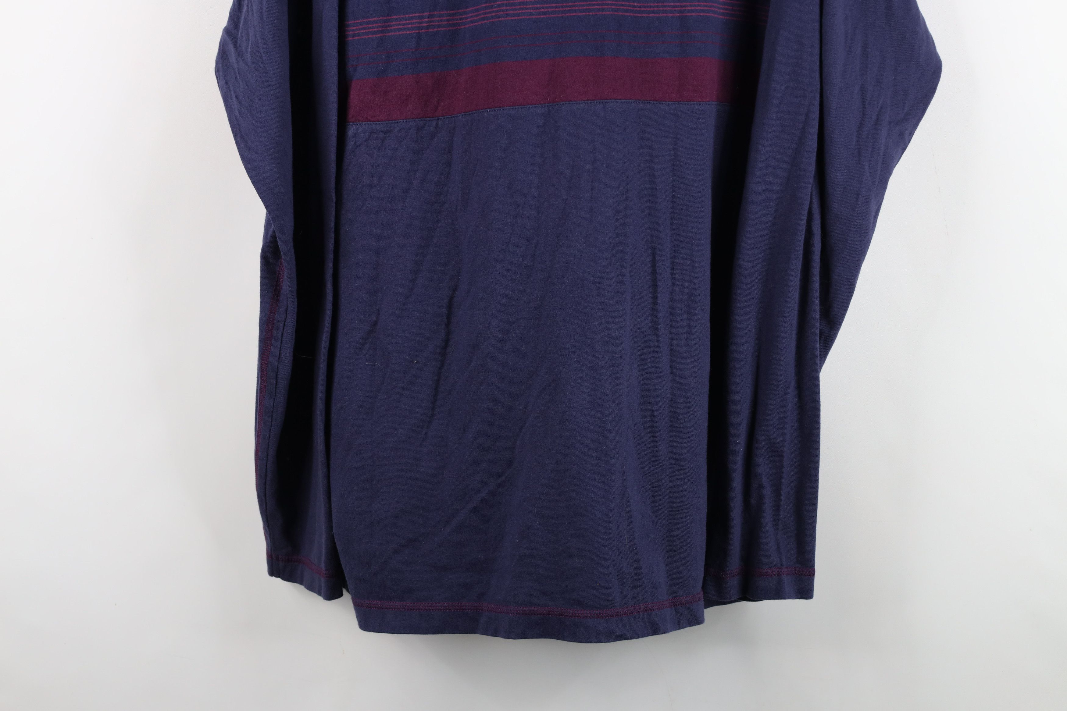 Vintage Vintage 90s Streetwear Block Long Sleeve Henley T-Shirt Size US XL / EU 56 / 4 - 3 Thumbnail