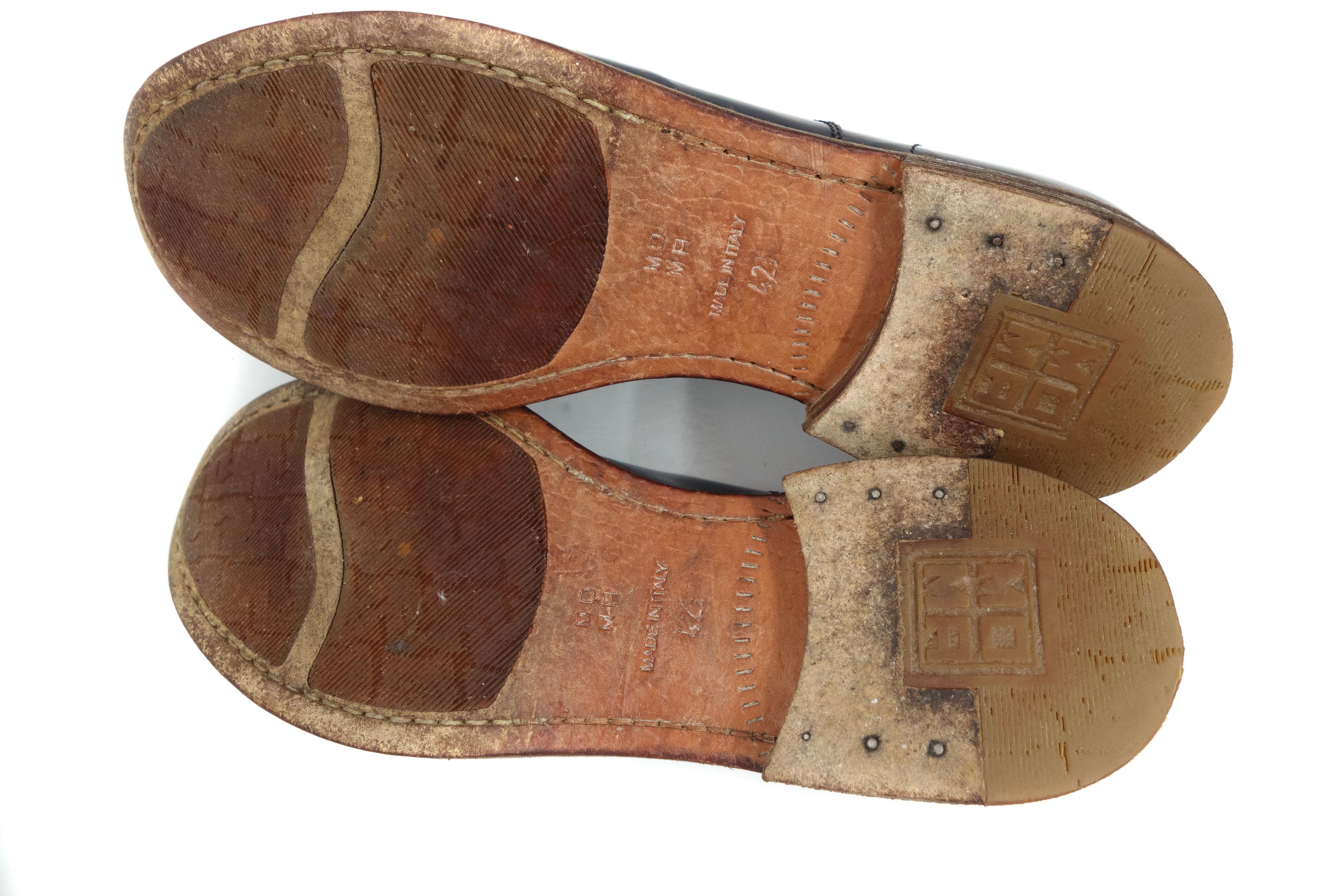 MoMA Classic Cap-Toe Oxford Leather Shoes Size US 9.5 / EU 42-43 - 7 Thumbnail