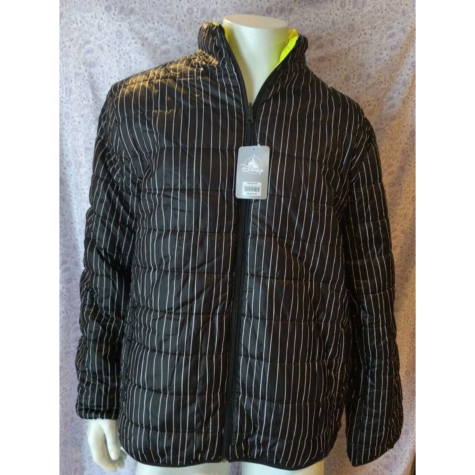 Disney NWT !! Nightmare Before Christmas Jack Reversible Jacket XL Size XL / US 12-14 / IT 48-50 - 1 Thumbnail