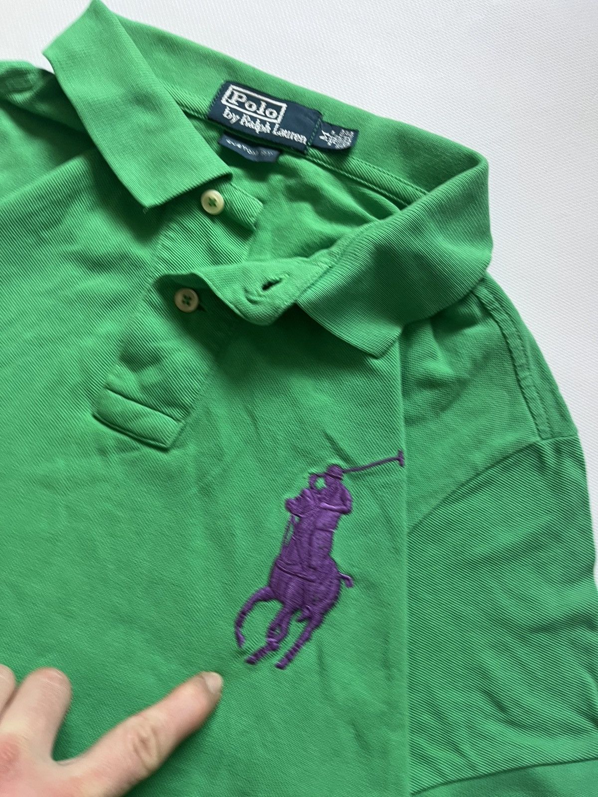 Polo Ralph Lauren Polo Ralph Lauren Striped Big Pony Polo Shirt Size US S / EU 44-46 / 1 - 5 Thumbnail