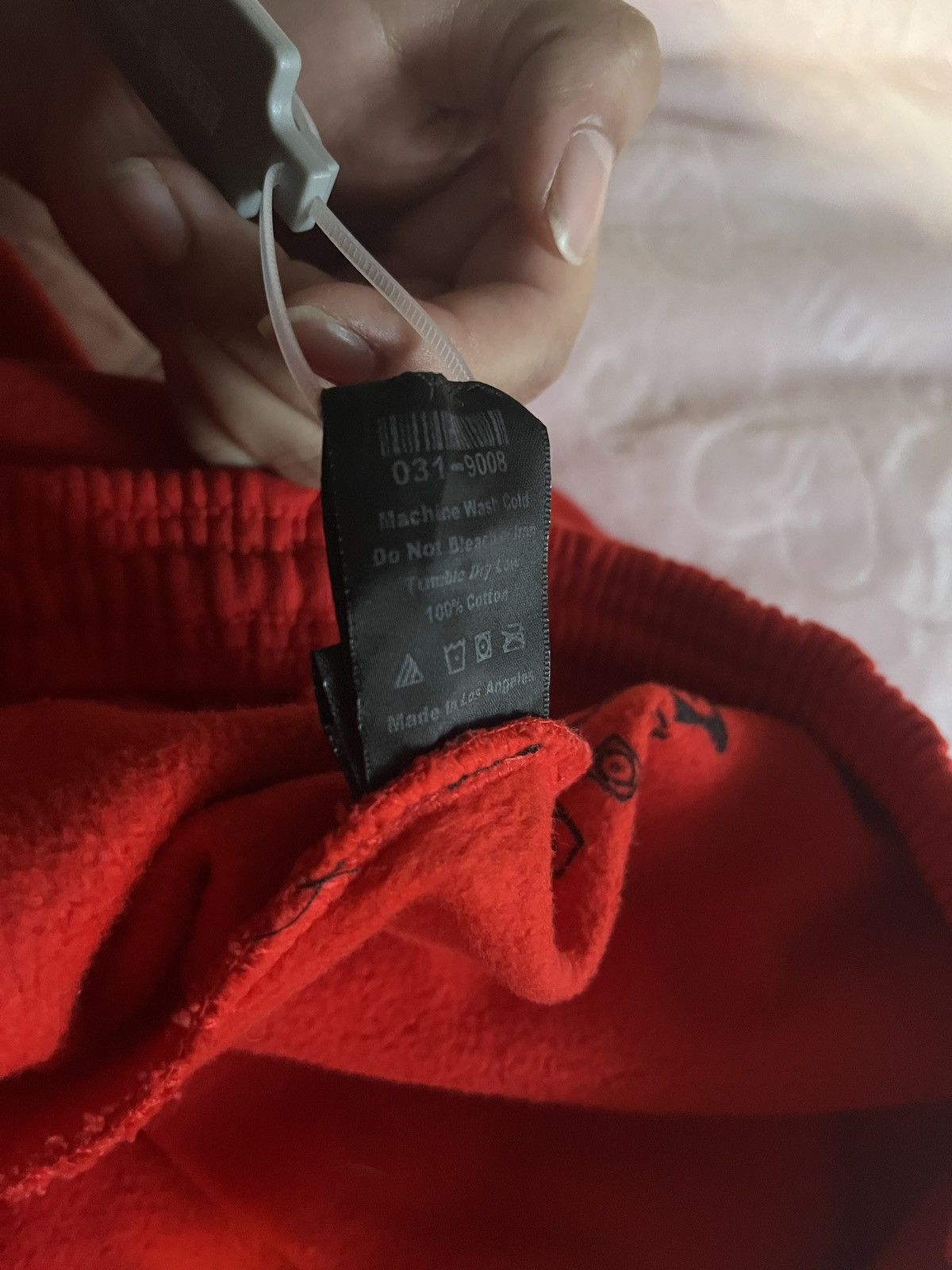 Sp5der Sp5der Red sweatpants Size US 35 - 5 Thumbnail