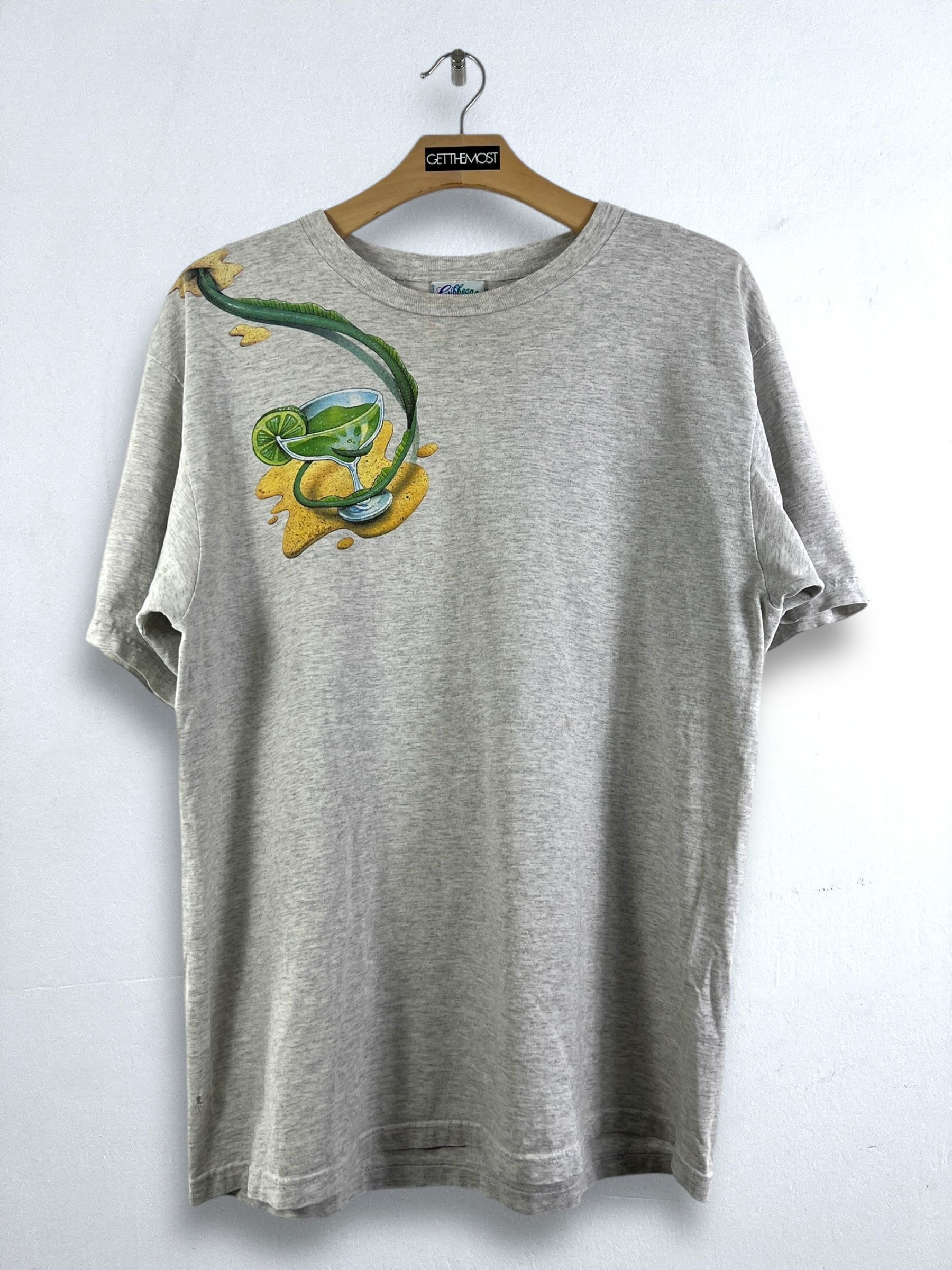 Caribbean × Vintage No.4863 Vintage 90s Caribbean Soul Graphic Tee (XL) Size US XL / EU 56 / 4 - 5 Thumbnail
