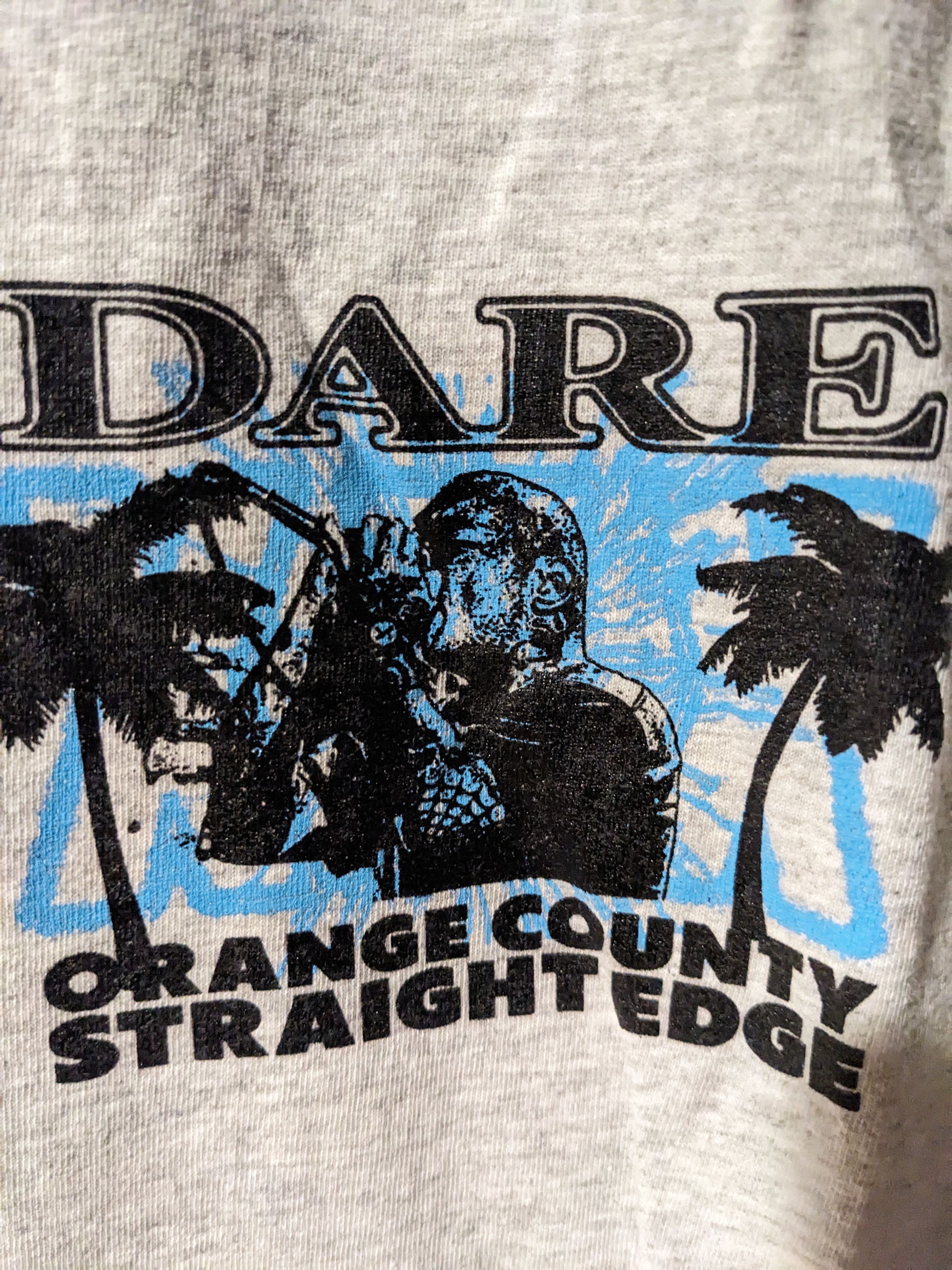 Band Tees × Fruit Of The Loom Dare Orange County Straight Edge Revelation Record Tank Top Size US XL / EU 56 / 4 - 4 Thumbnail
