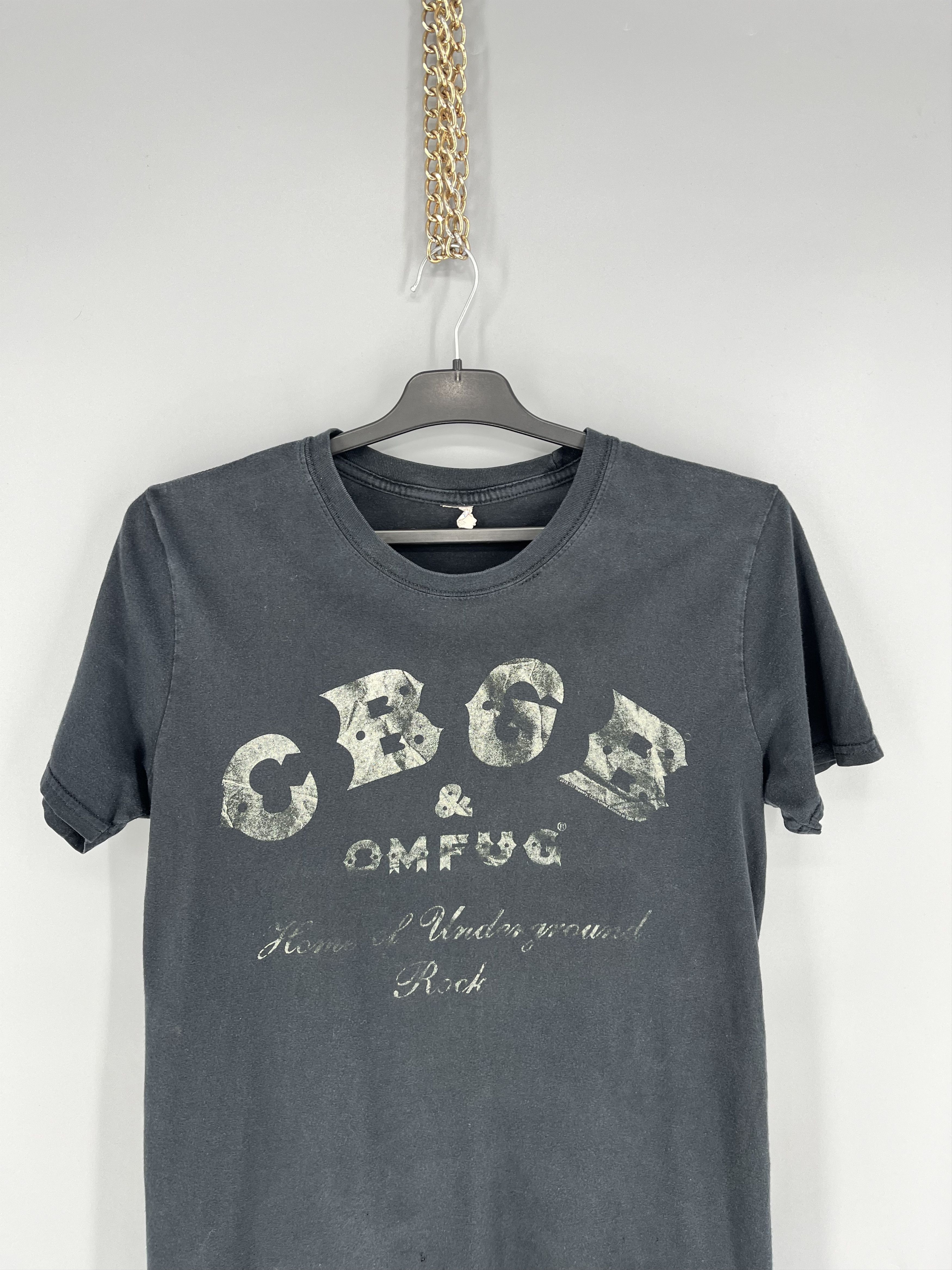 Band Tees Vintage CBGB OMFUG Home Of Underground Rock T Shirt Size US M / EU 48-50 / 2 - 6 Thumbnail