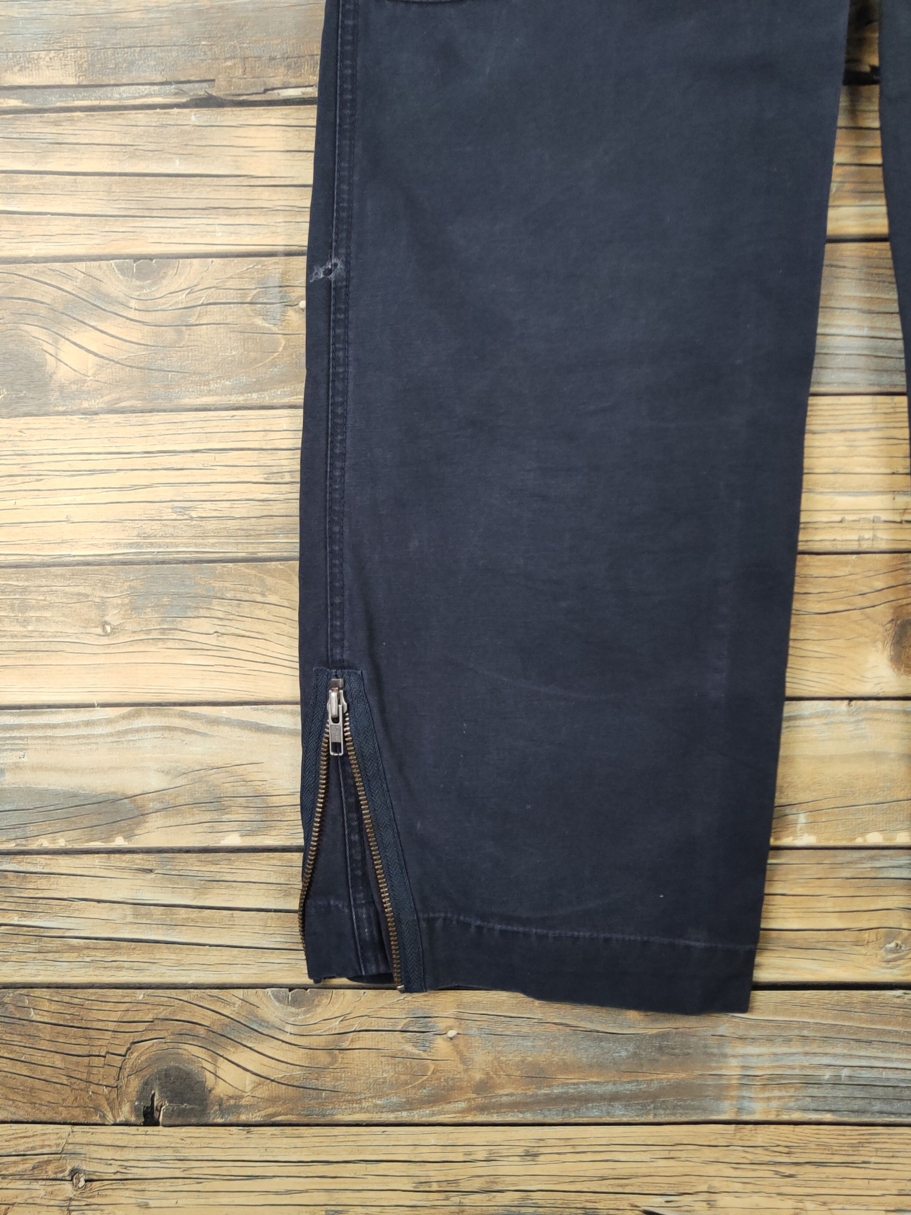 Japanese Brand DL Black Witch Navy Multipocket Tactical Cargo #1475 Size 27" / US 4 / IT 40 - 10 Thumbnail
