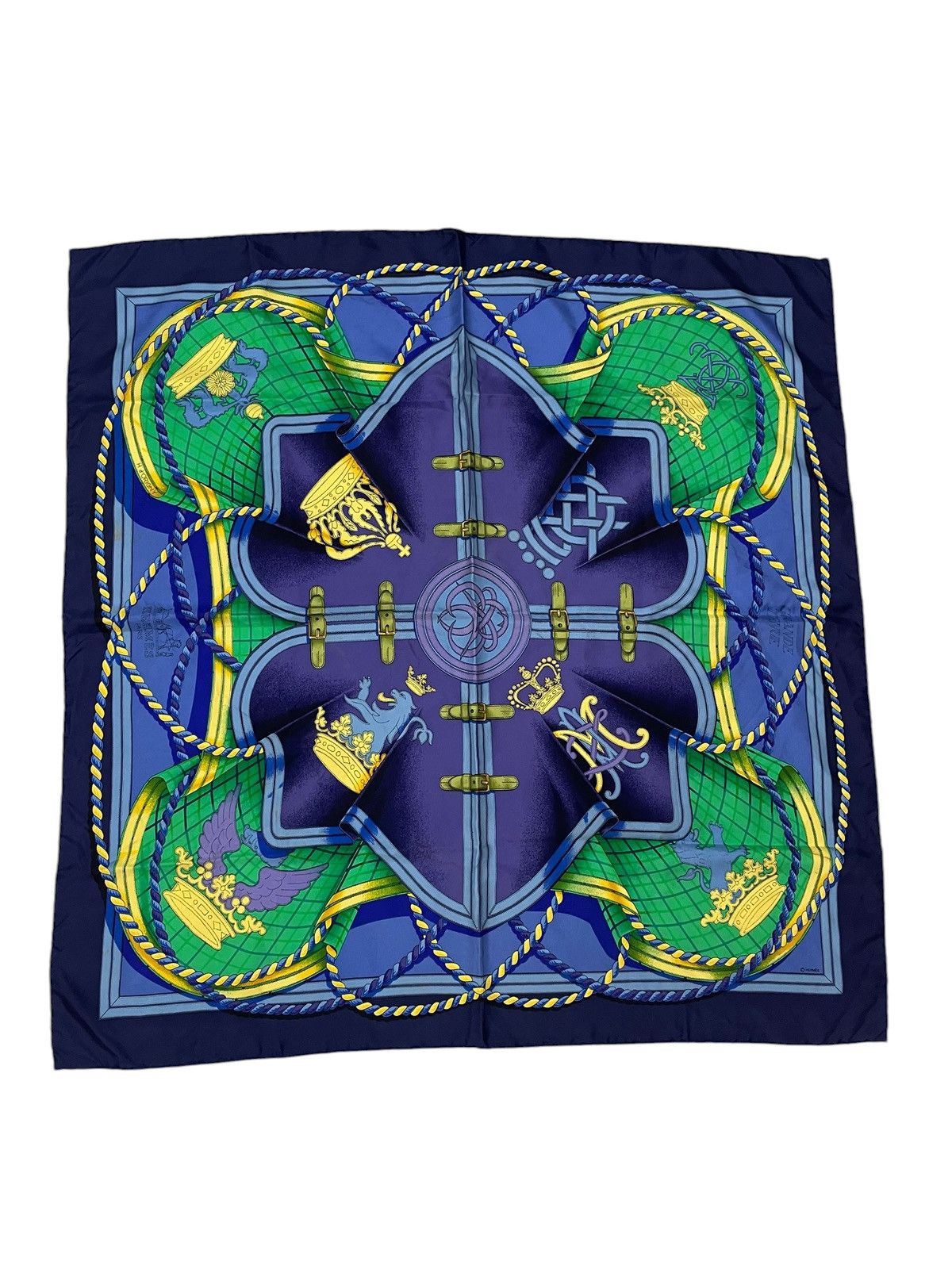Hermes Vintage HERMES Scarf Size ONE SIZE - 1 Thumbnail