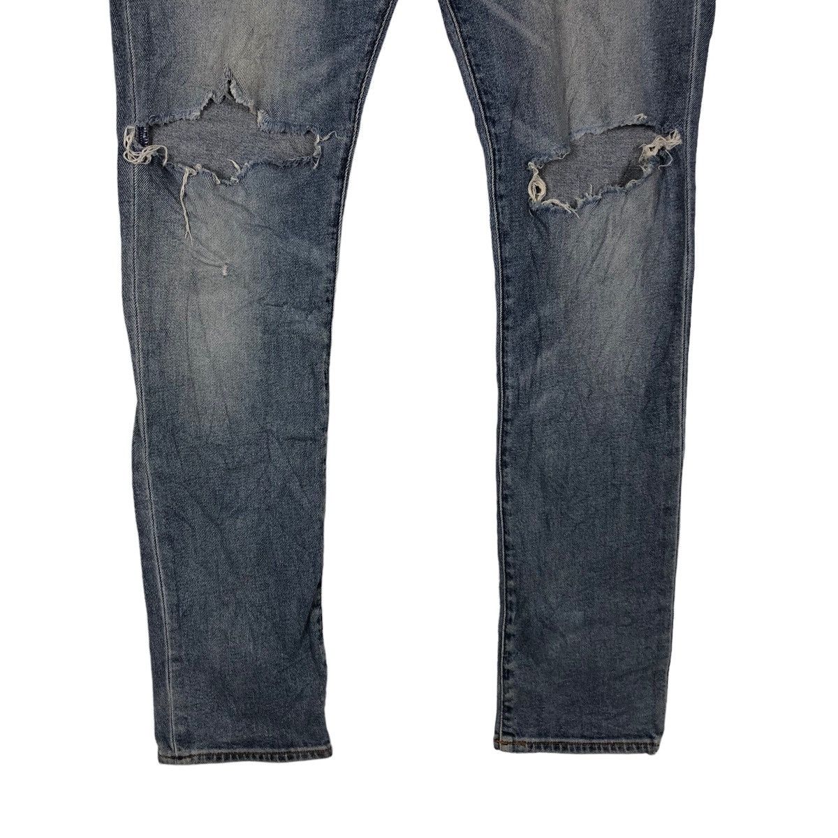 Japanese Brand 🔥90’s Rare Distressed Denim Jeans Vintage Gap 1969 Japan Size US 34 / EU 50 - 4 Thumbnail