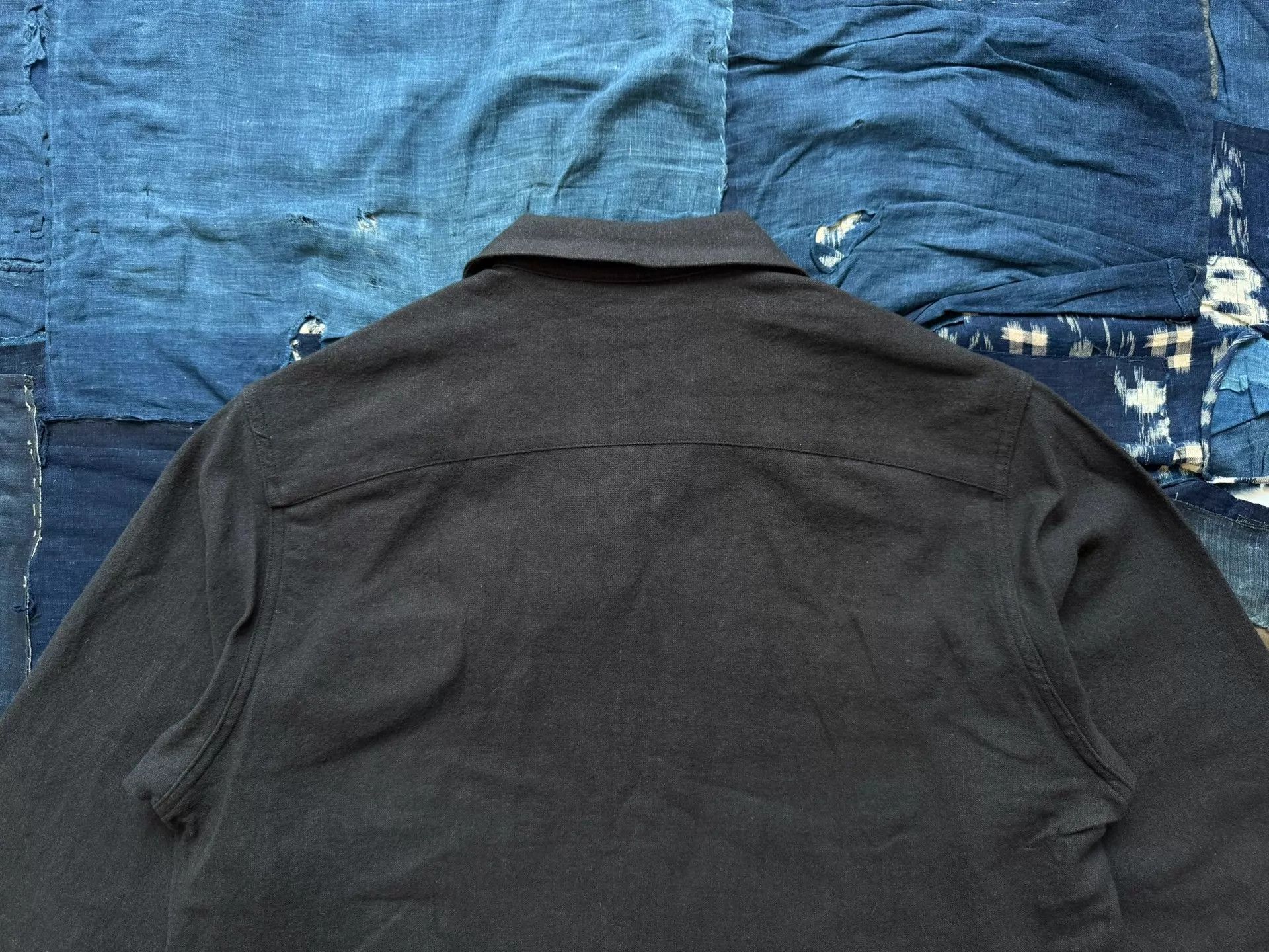 Visvim VISVIM 26SS CARROW SHIRT L/S Wool Linen Charcoal 2 Size US M / EU 48-50 / 2 - 5 Thumbnail