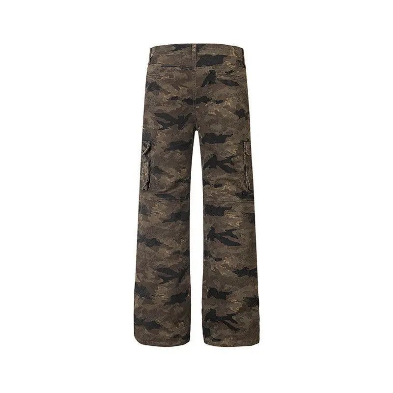 Japanese Brand Retro loose hip-hop camouflage jeans Size US 32 / EU 48 - 2 Thumbnail
