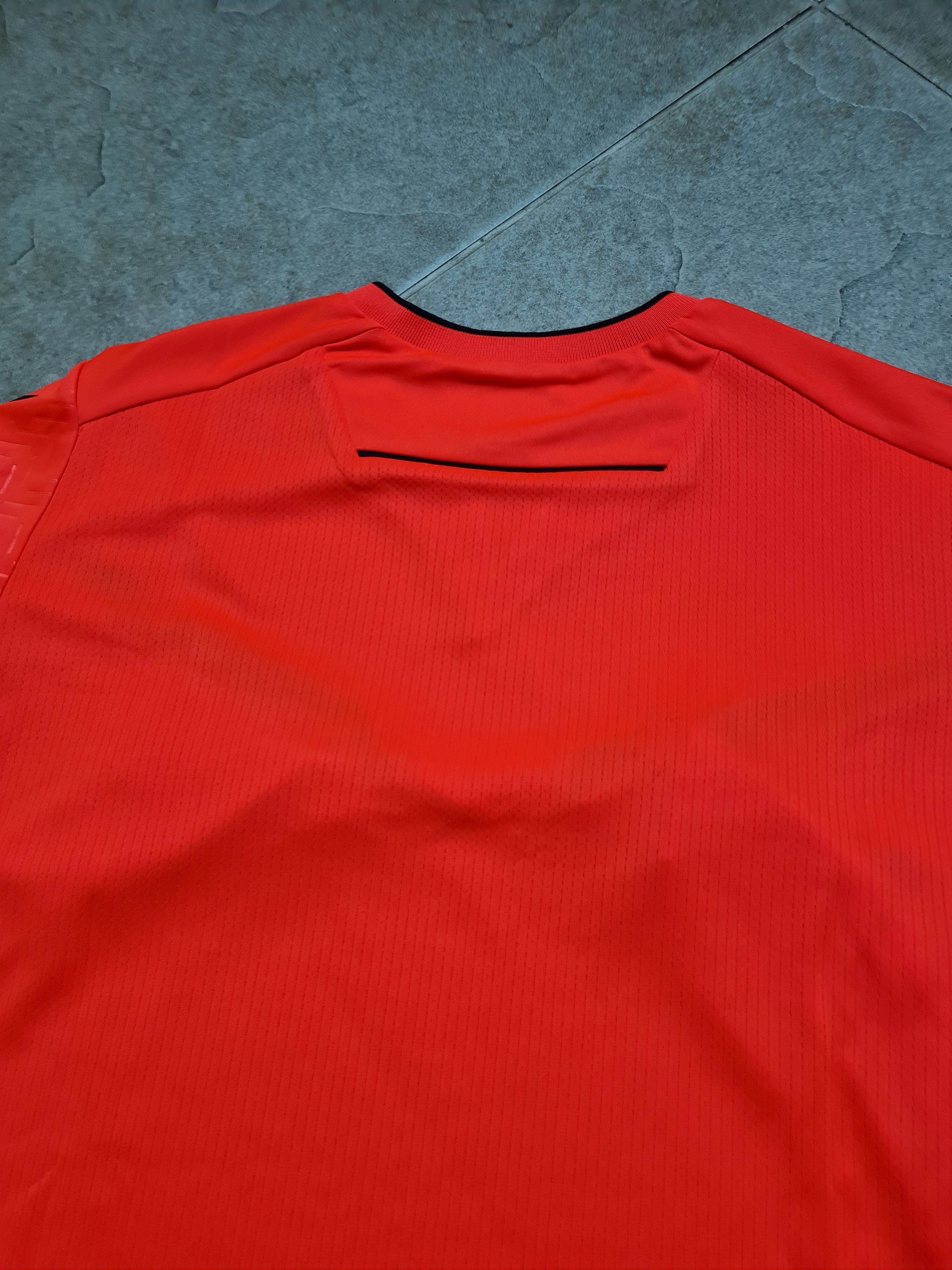 Macron Macron UEFA EURO 2024 Referee Shirt Neon Red Ponnet Eco Size US M / EU 48-50 / 2 - 17 Thumbnail